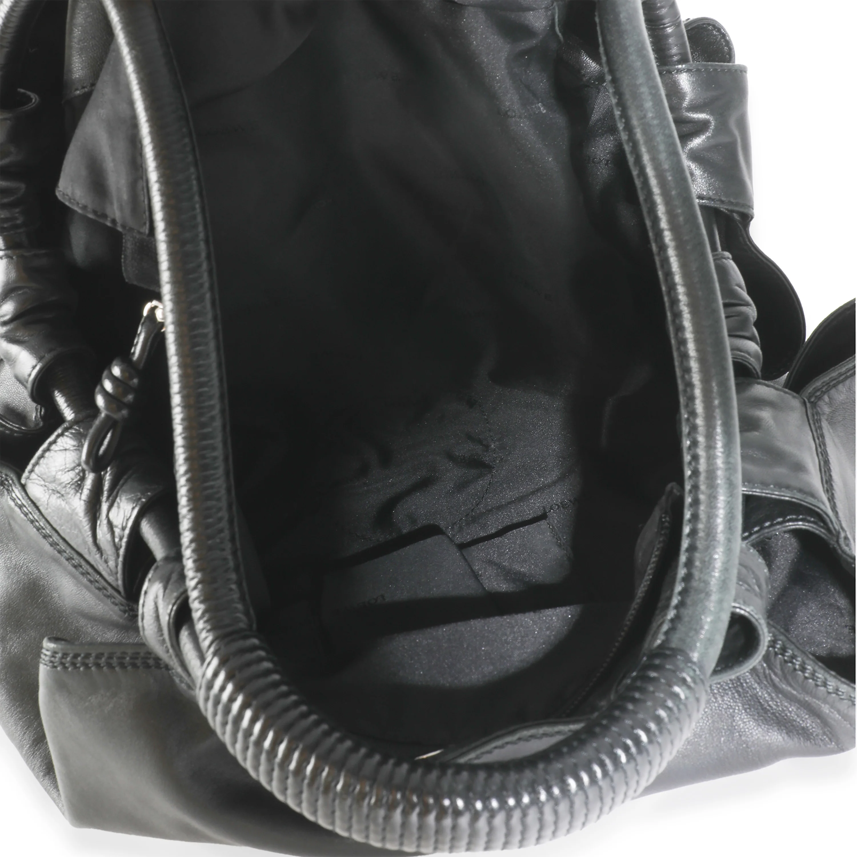Black Nappa Aire Bag - Image 7
