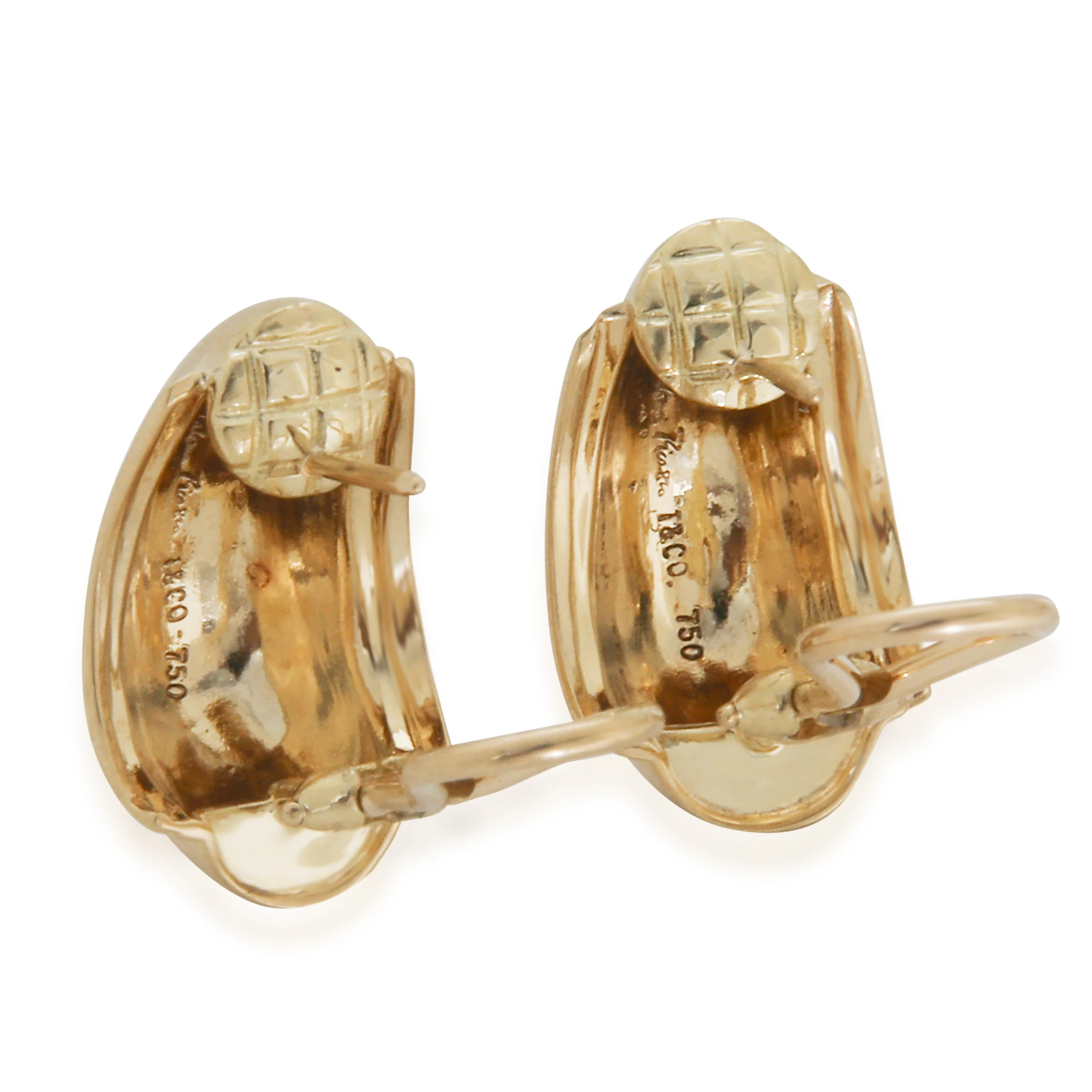 Yellow Gold  Paloma Picasso Vintage Vendome Earrings - Image 2