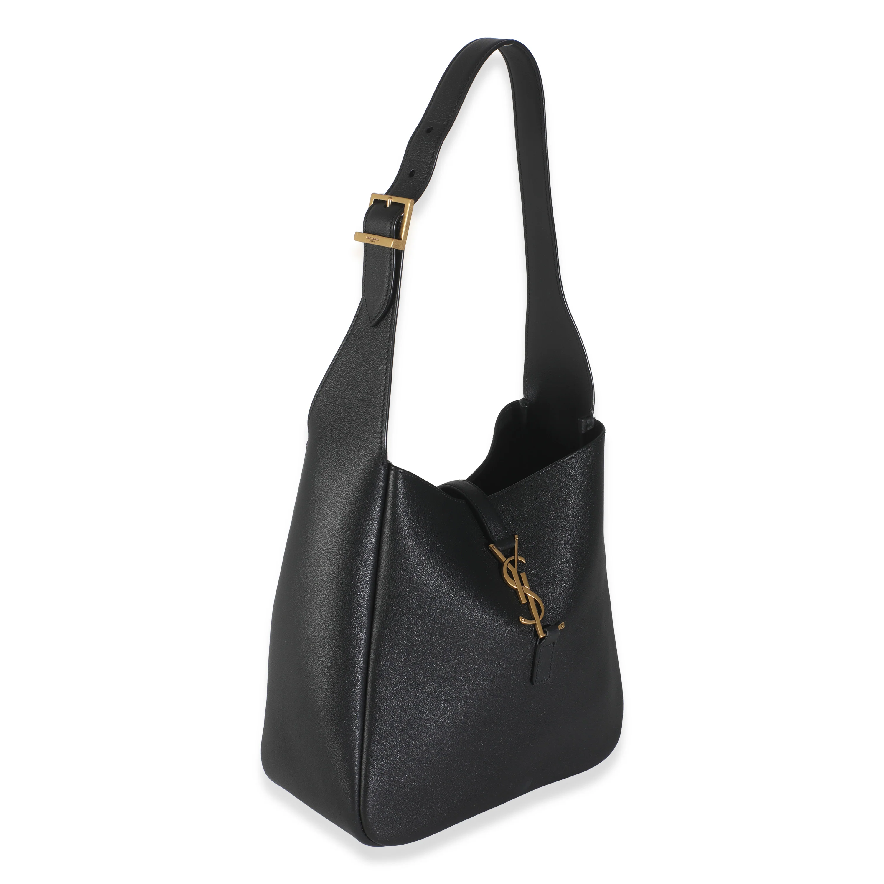 Black Calfskin Le 5 A 7 Soft Hobo - Image 3