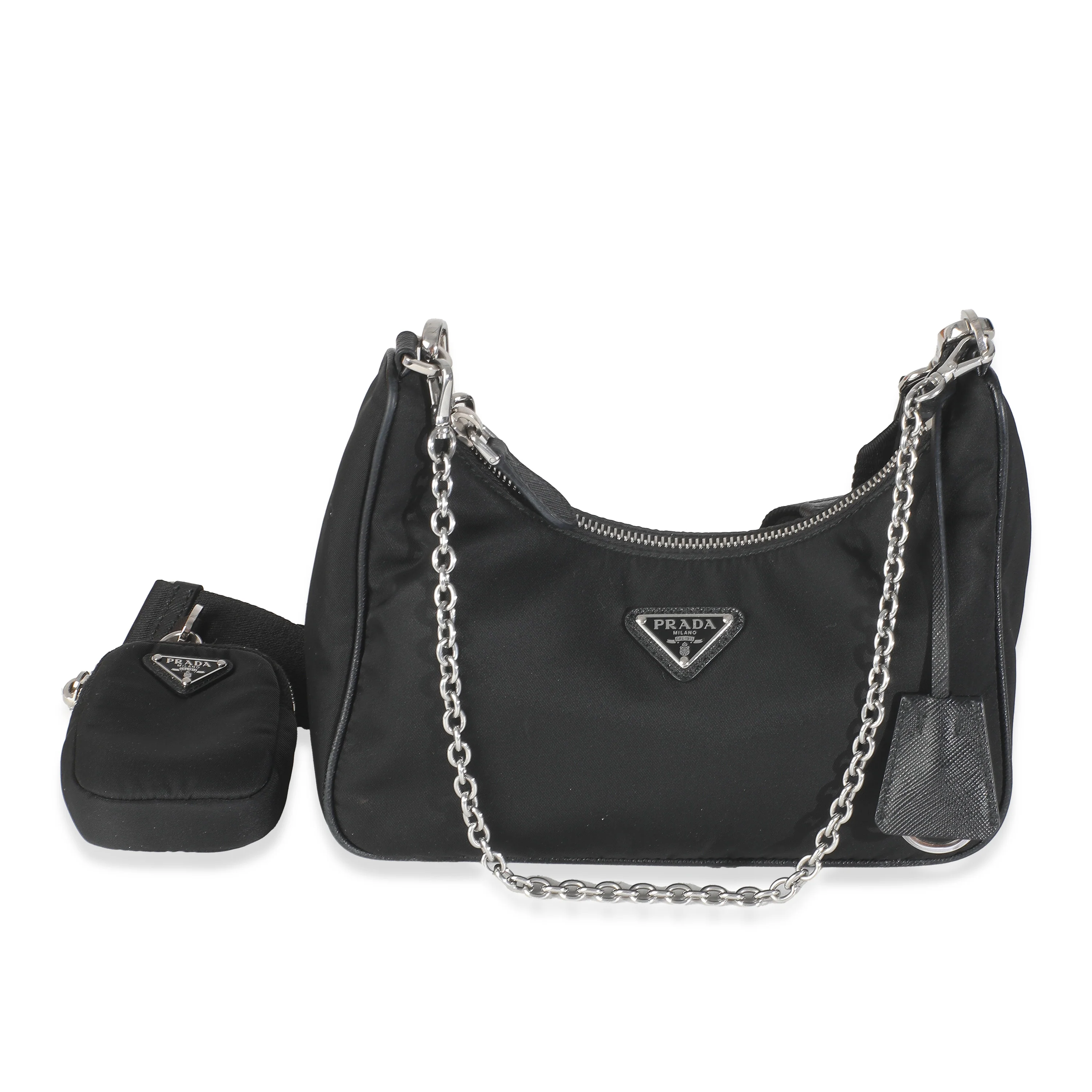 Black Re-Nylon Re-Edition 2005 Bag