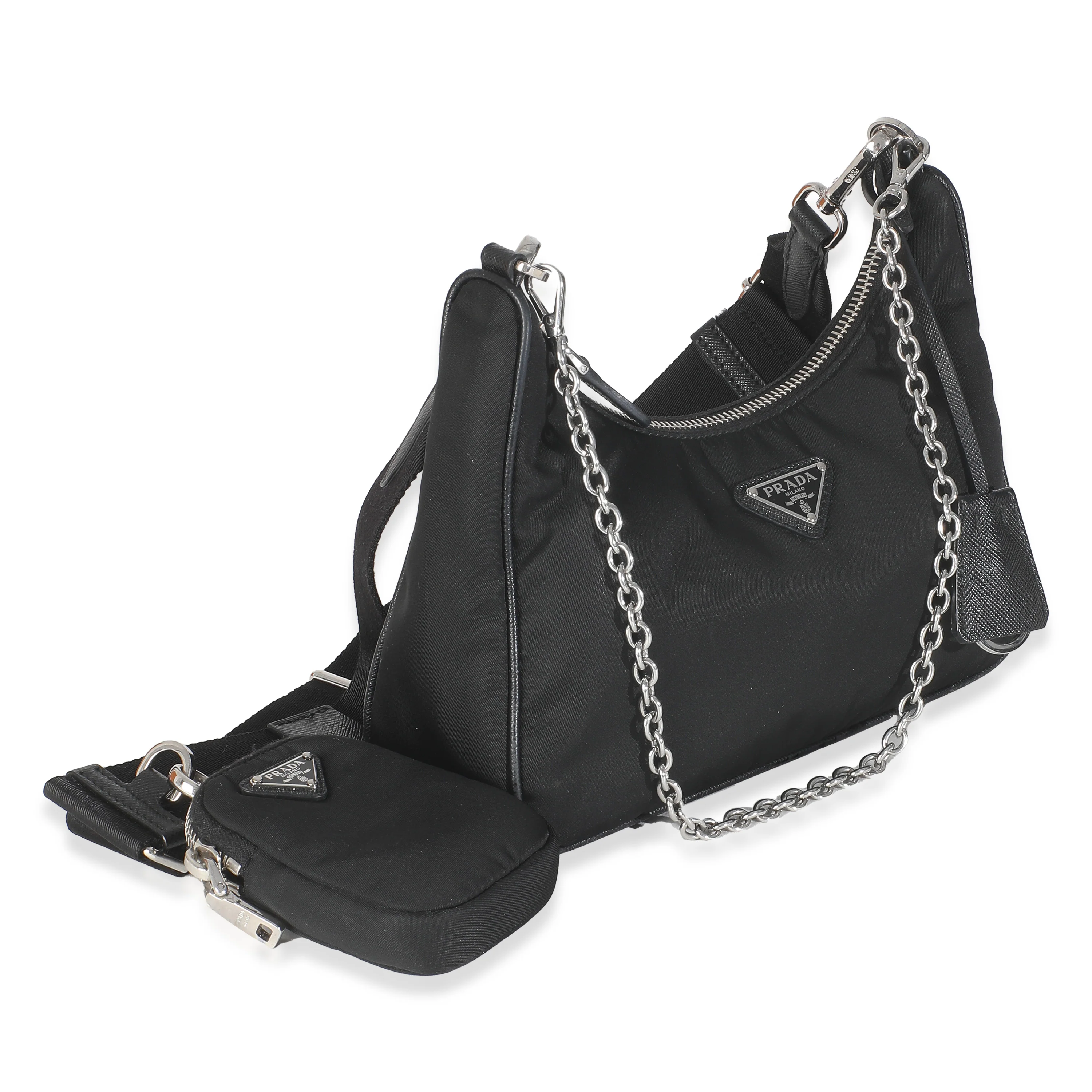 Black Re-Nylon Re-Edition 2005 Bag - Image 3
