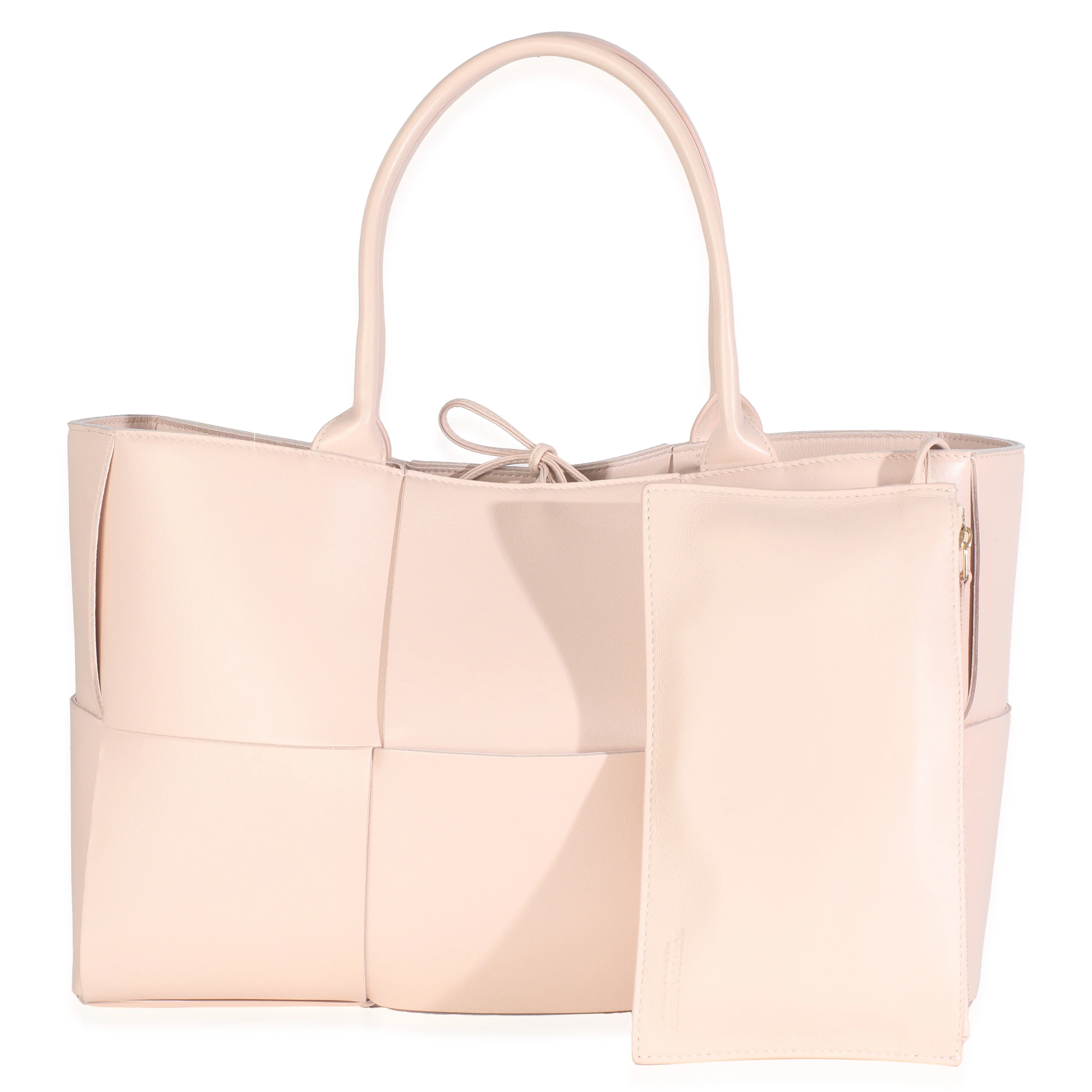 Lotus Nappa Intrecciato Arco Tote - Image 9