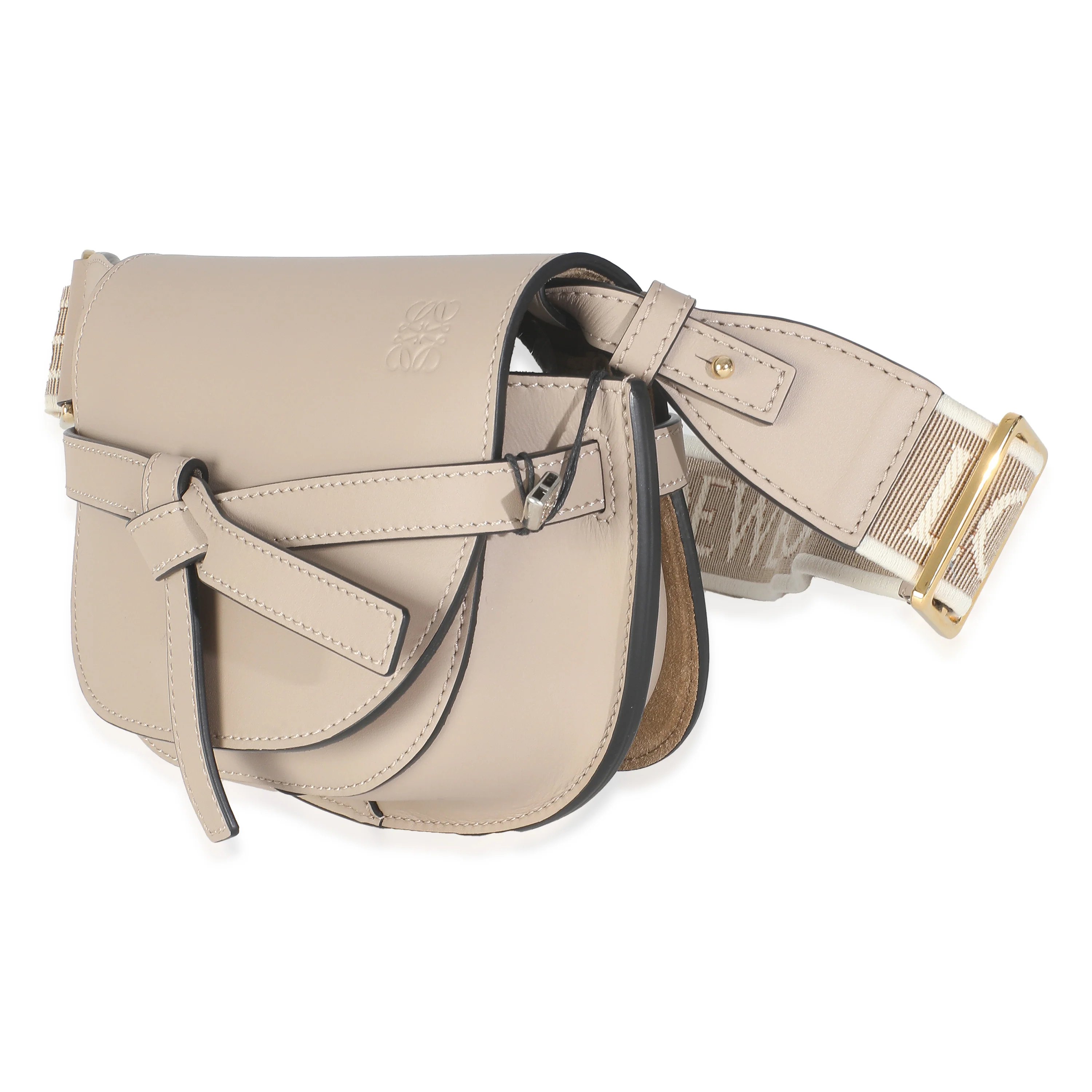Sand Calfskin Mini Gate Dual Bag - Image 3