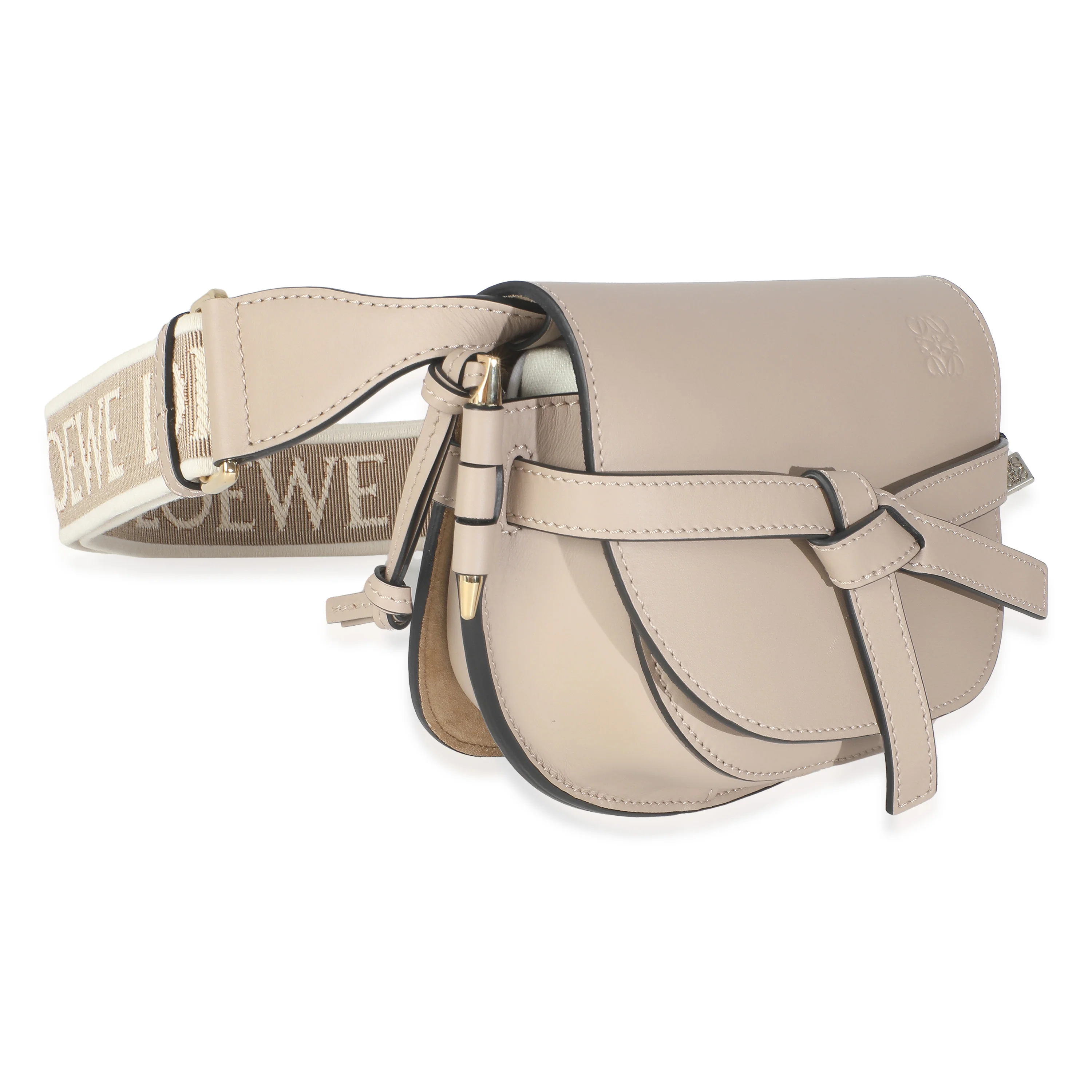 Sand Calfskin Mini Gate Dual Bag - Image 4