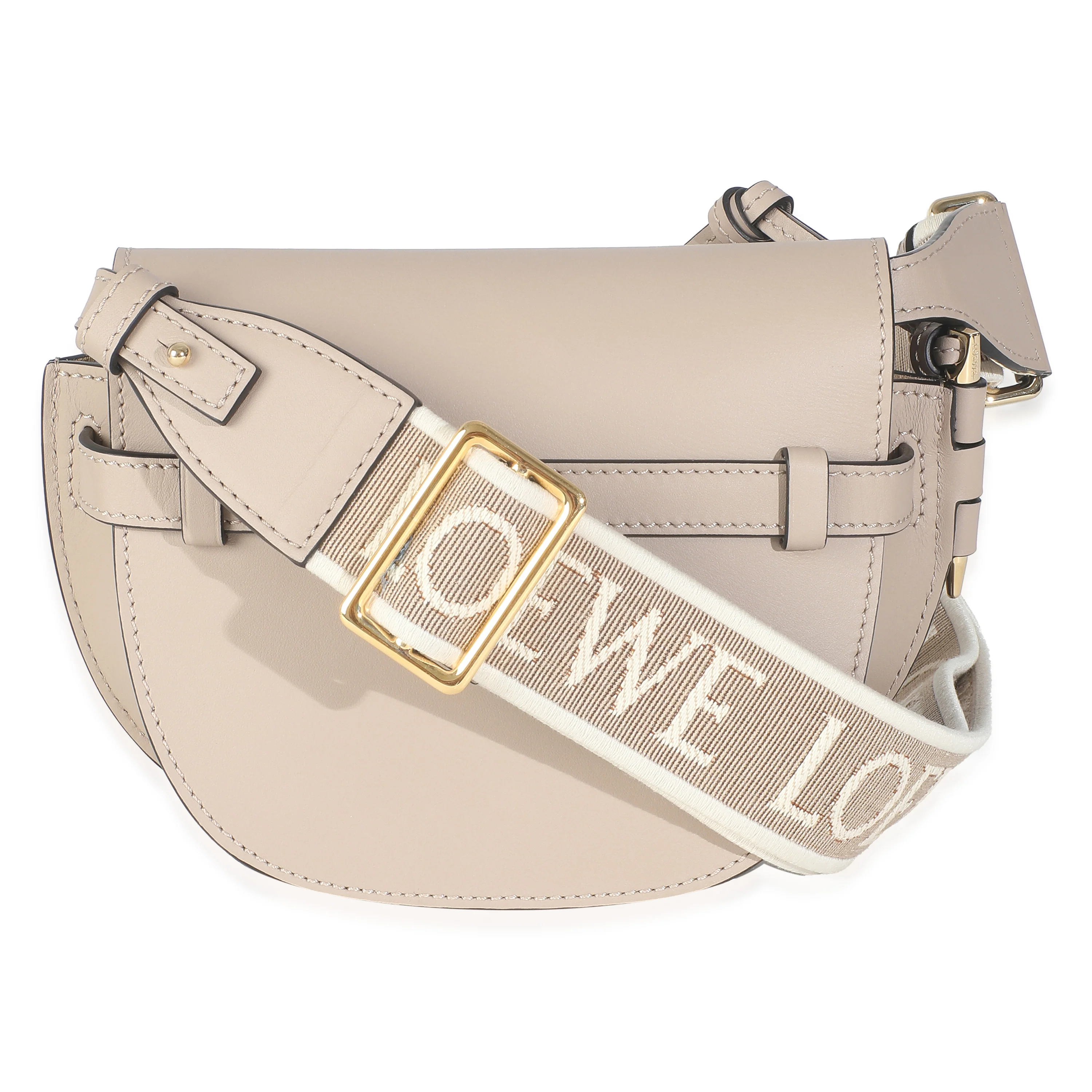 Sand Calfskin Mini Gate Dual Bag - Image 5