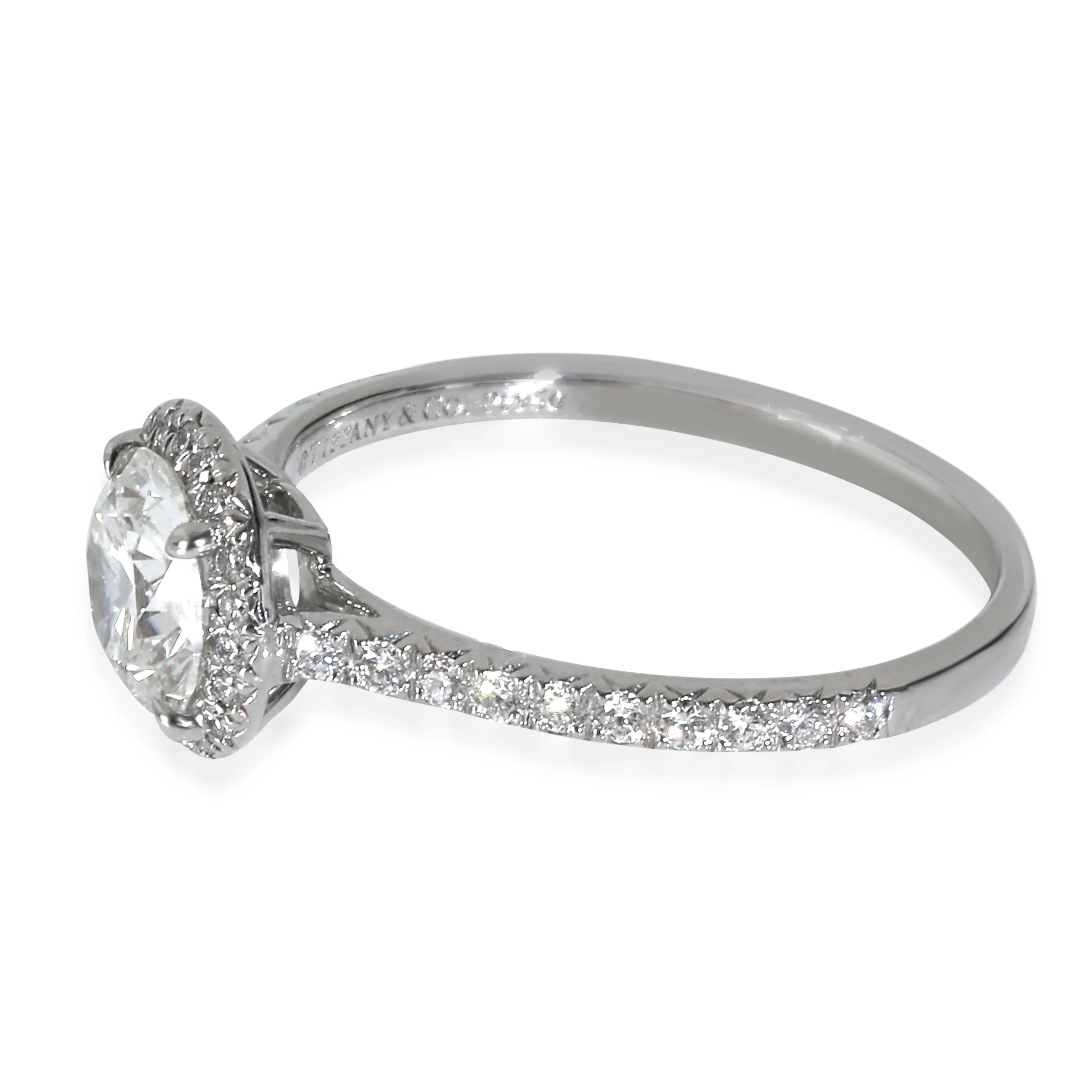 1.07 ct Round Brilliant Diamond Soleste Engagement Ring - Image 2