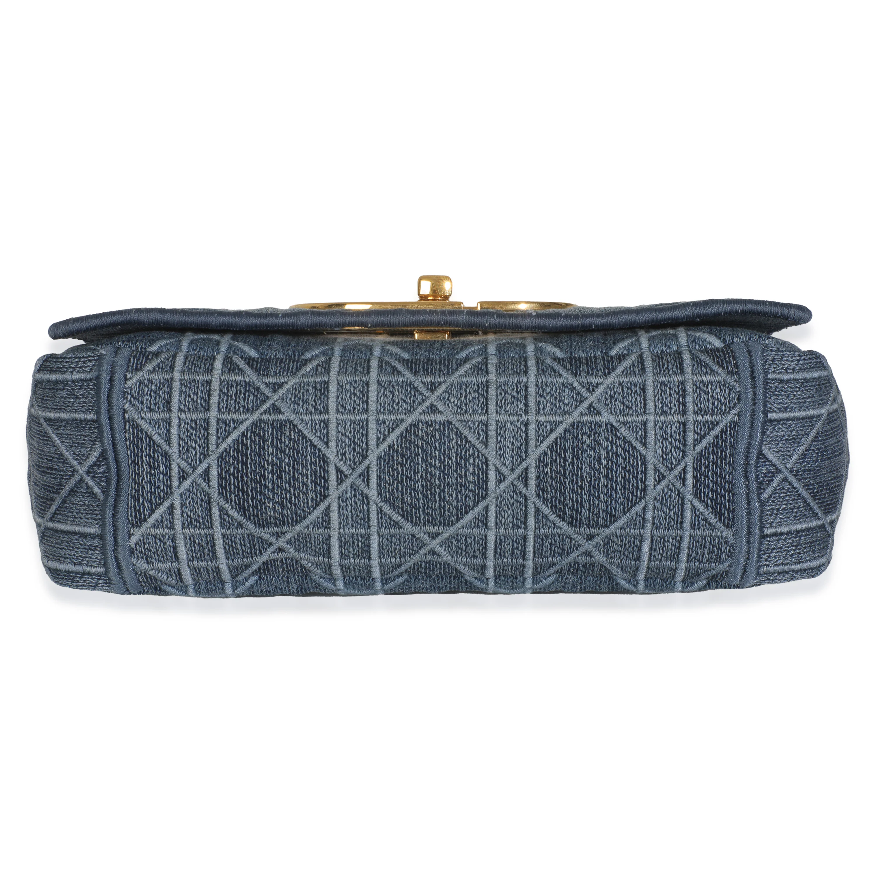 Blue Denim Cannage Small Caro Bag - Image 5
