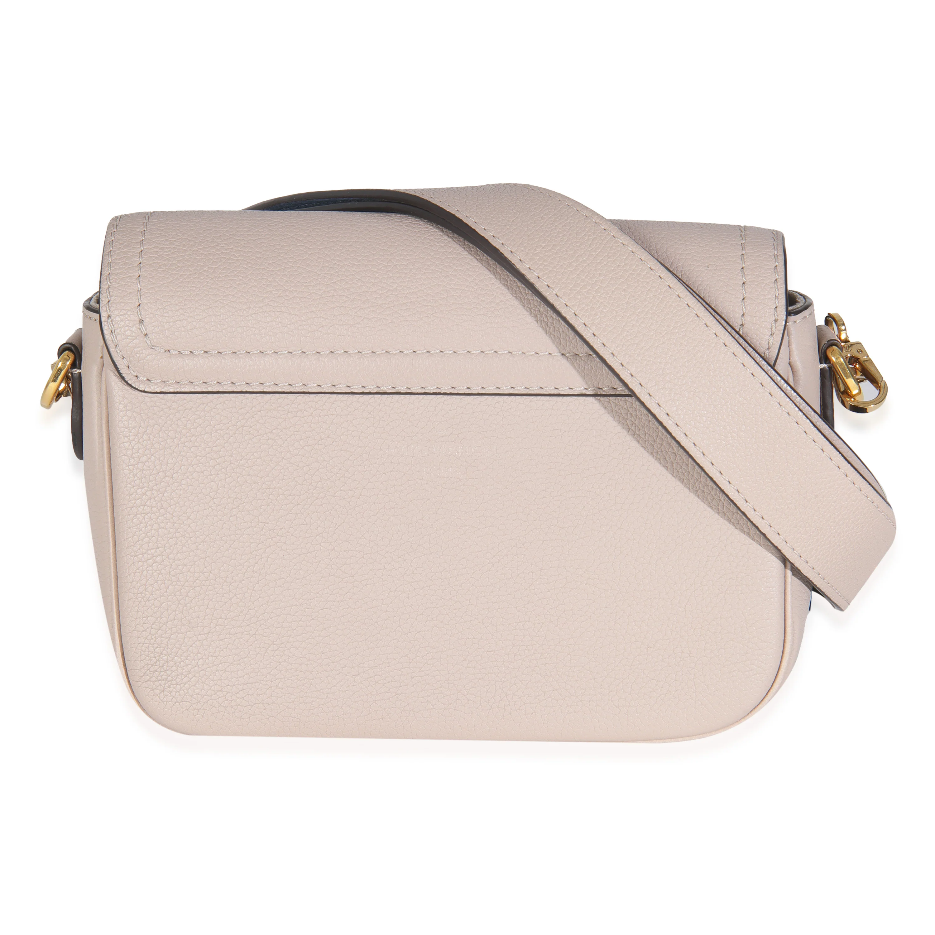 Greige Grained Calfskin Lockme Tender - Image 4