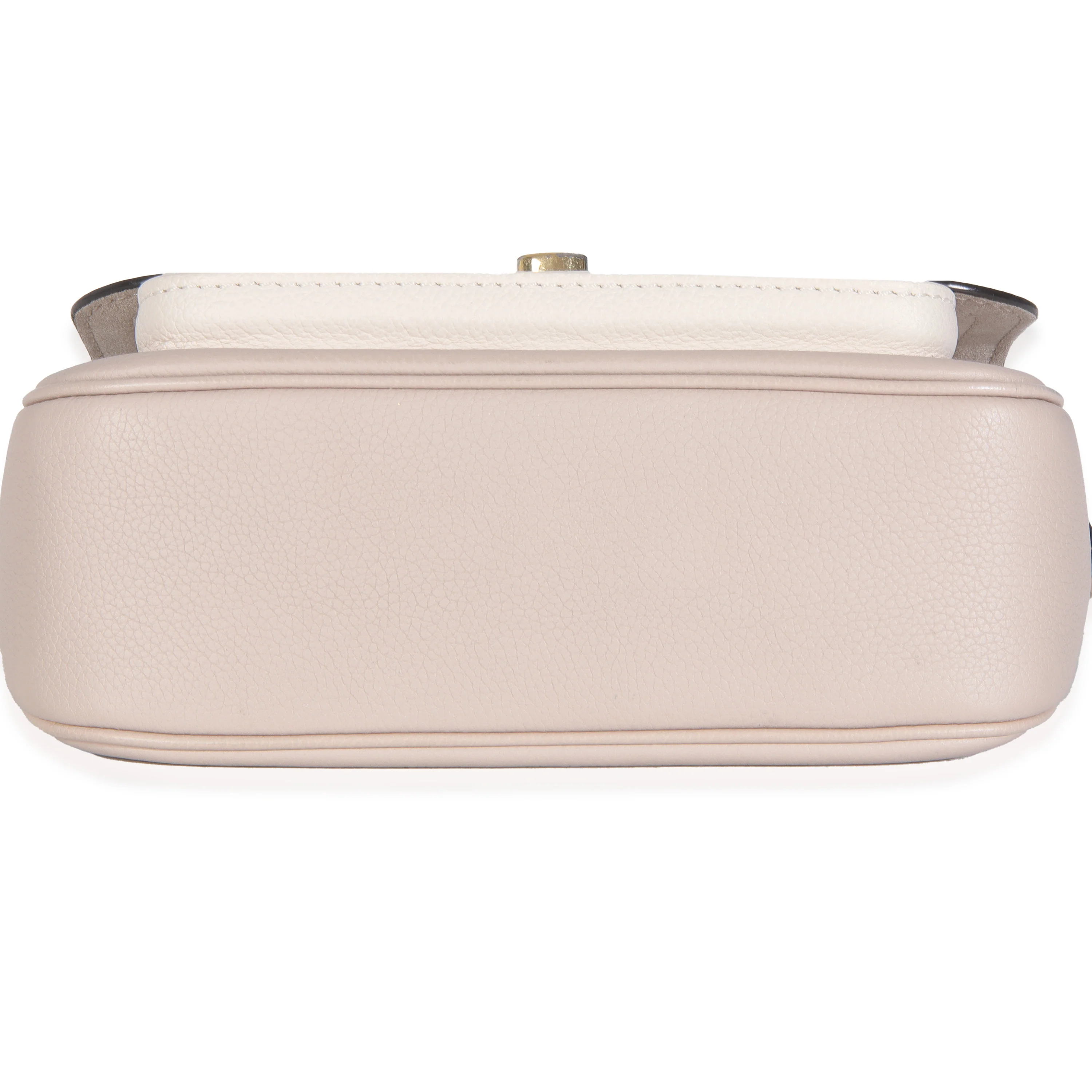 Greige Grained Calfskin Lockme Tender - Image 5