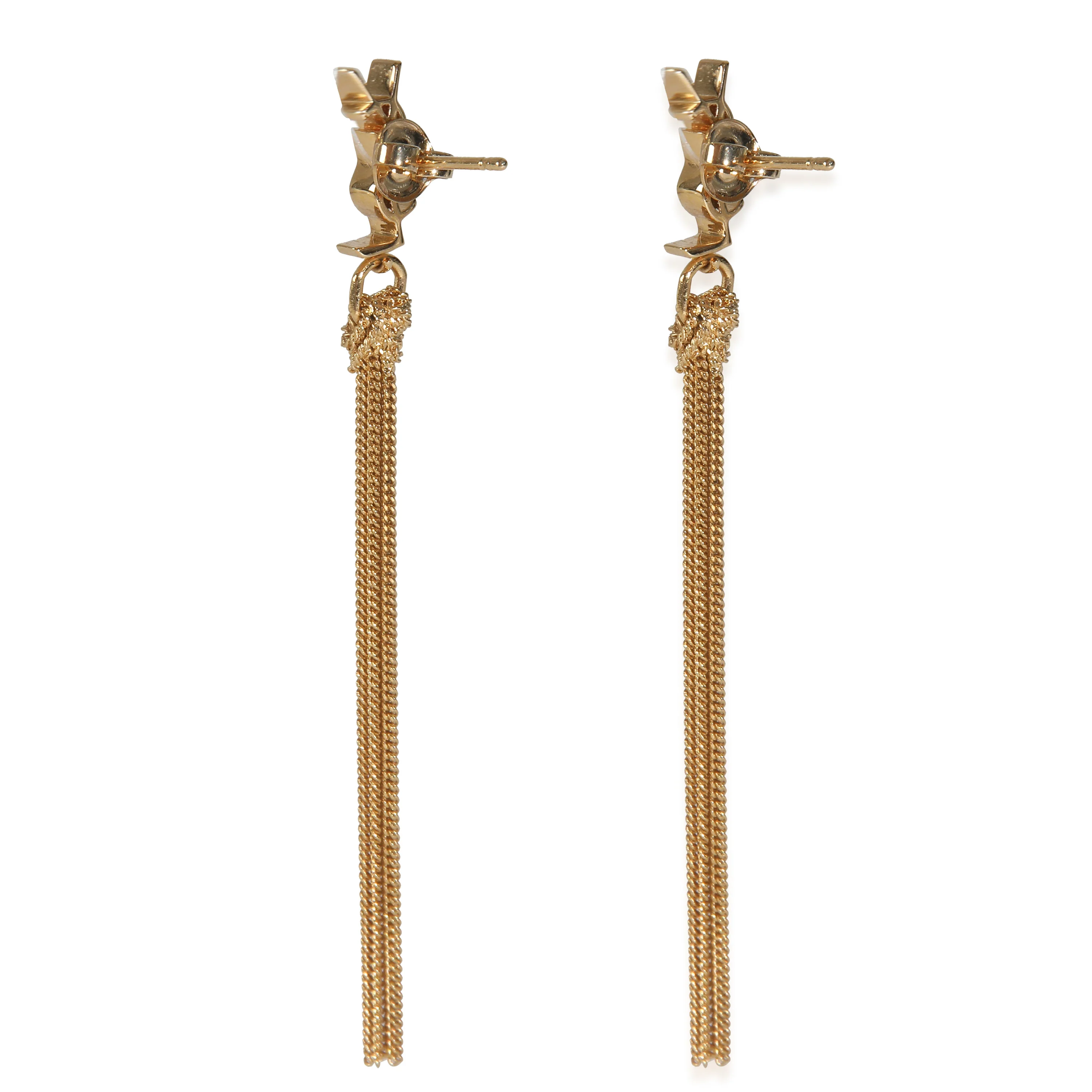 Gold-Plated  Cassandre Tassel Earrings - Image 3
