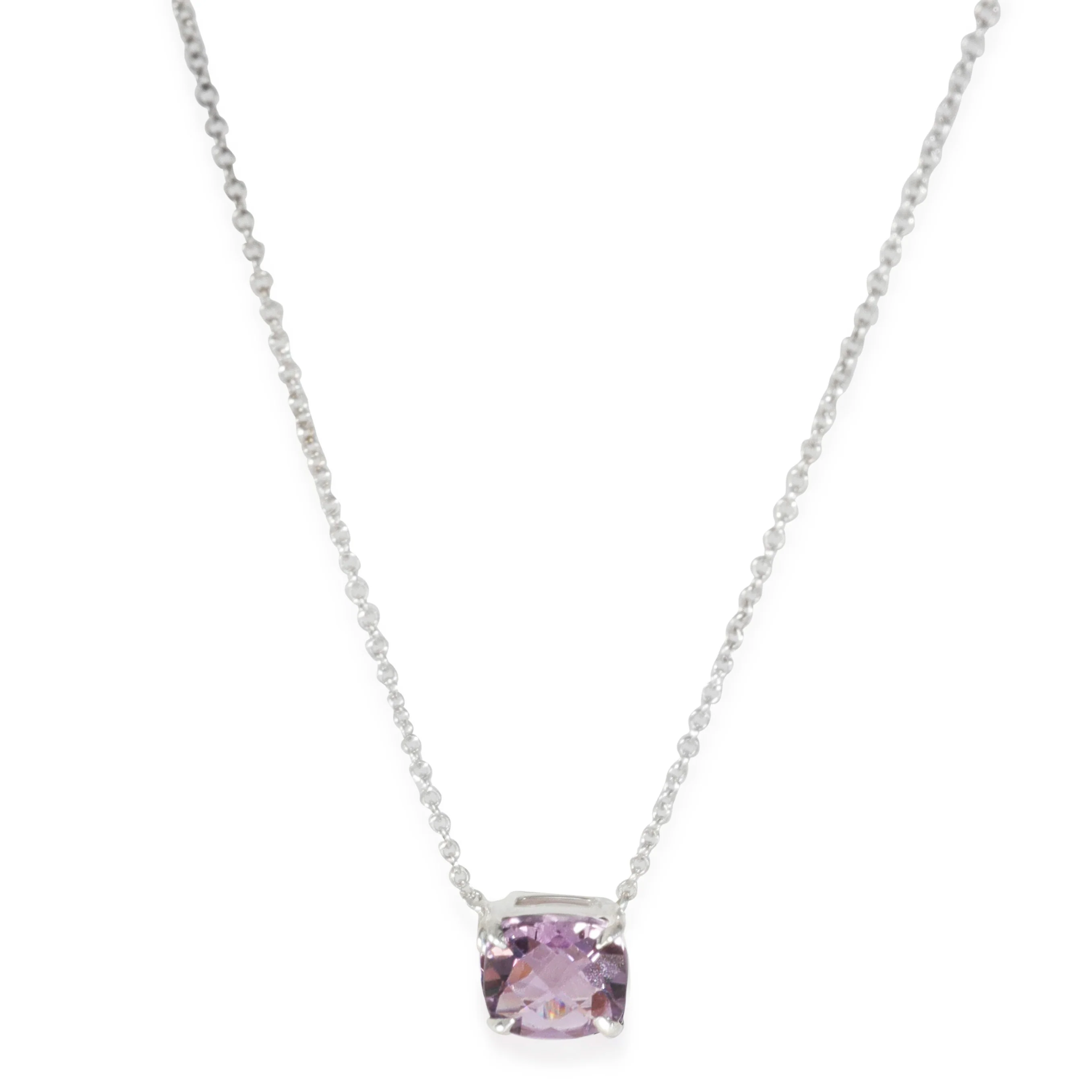 Sterling Silver Amethyst Sparklers Pendant