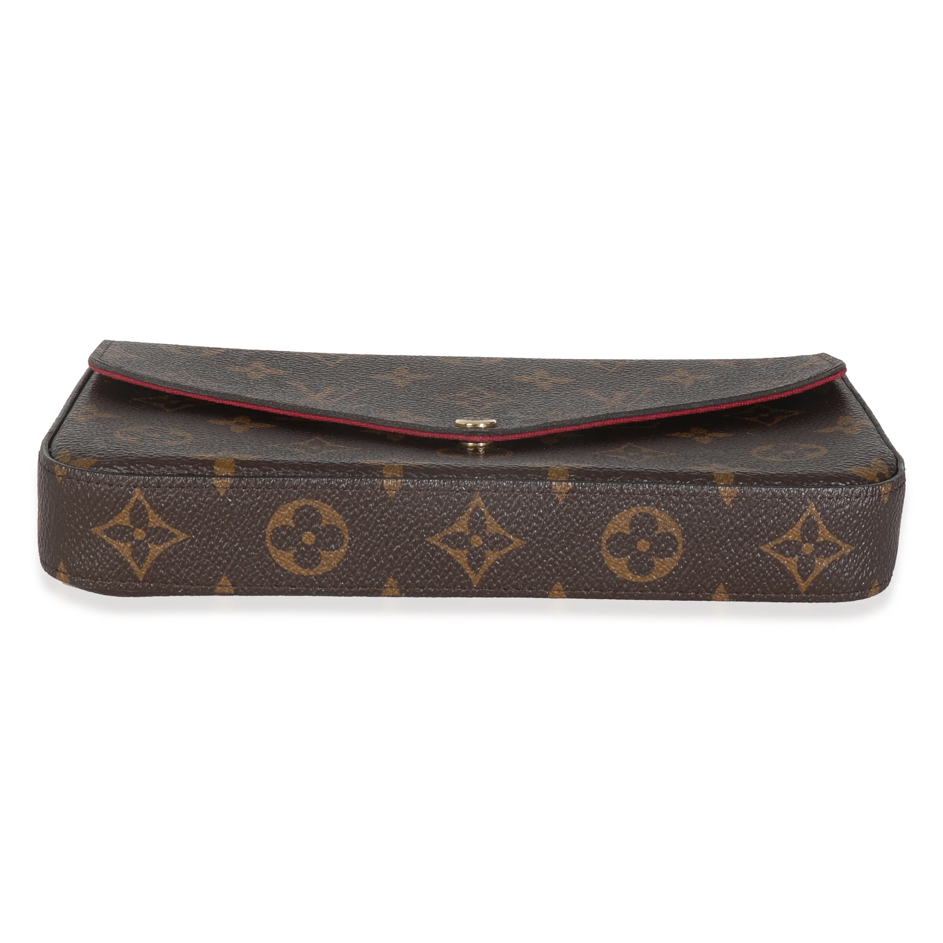 Fuchsia Monogram Canvas Felicie Pochette - Image 5