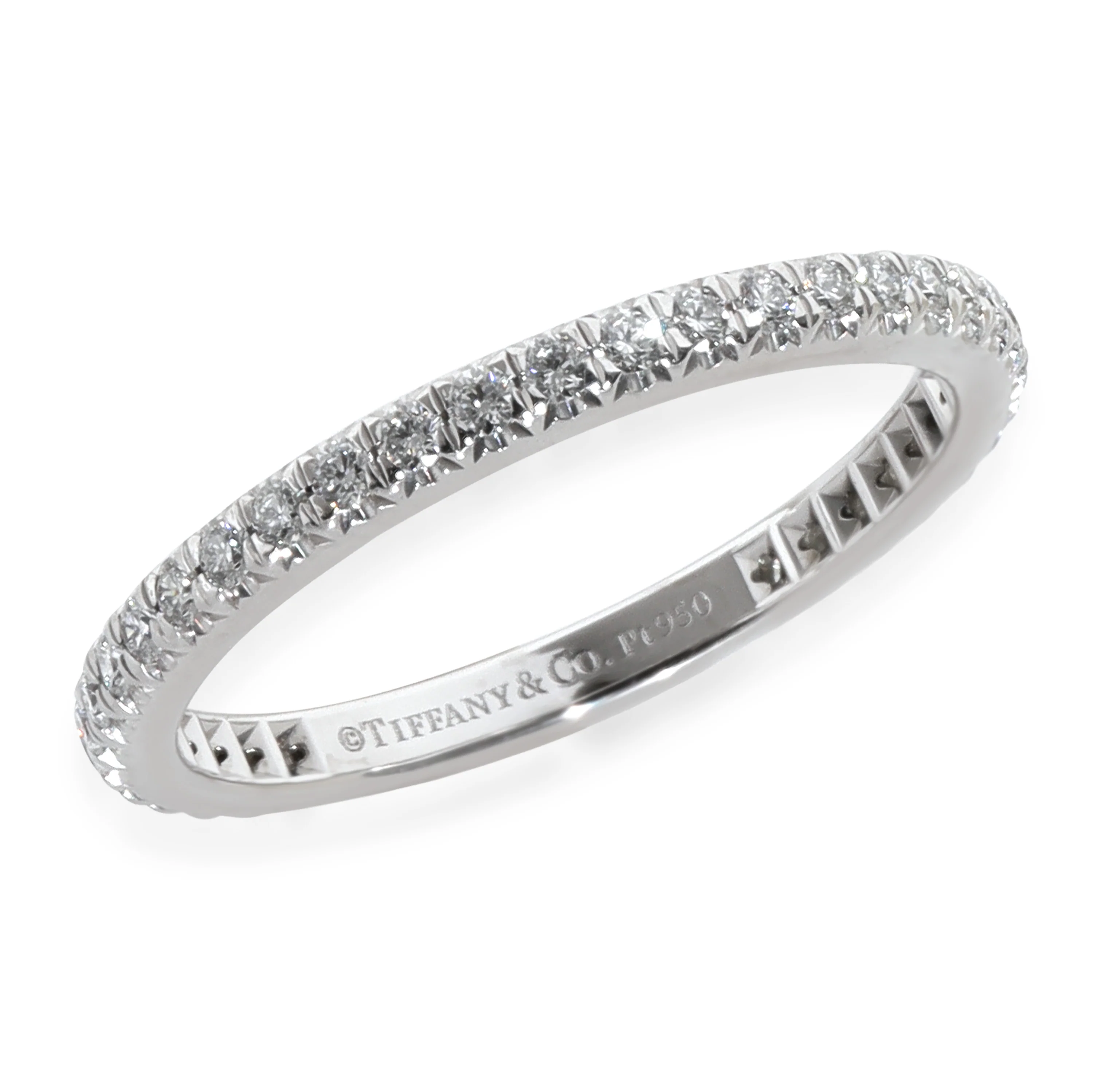 Platinum Diamond Soleste Eternity Band - Image 3