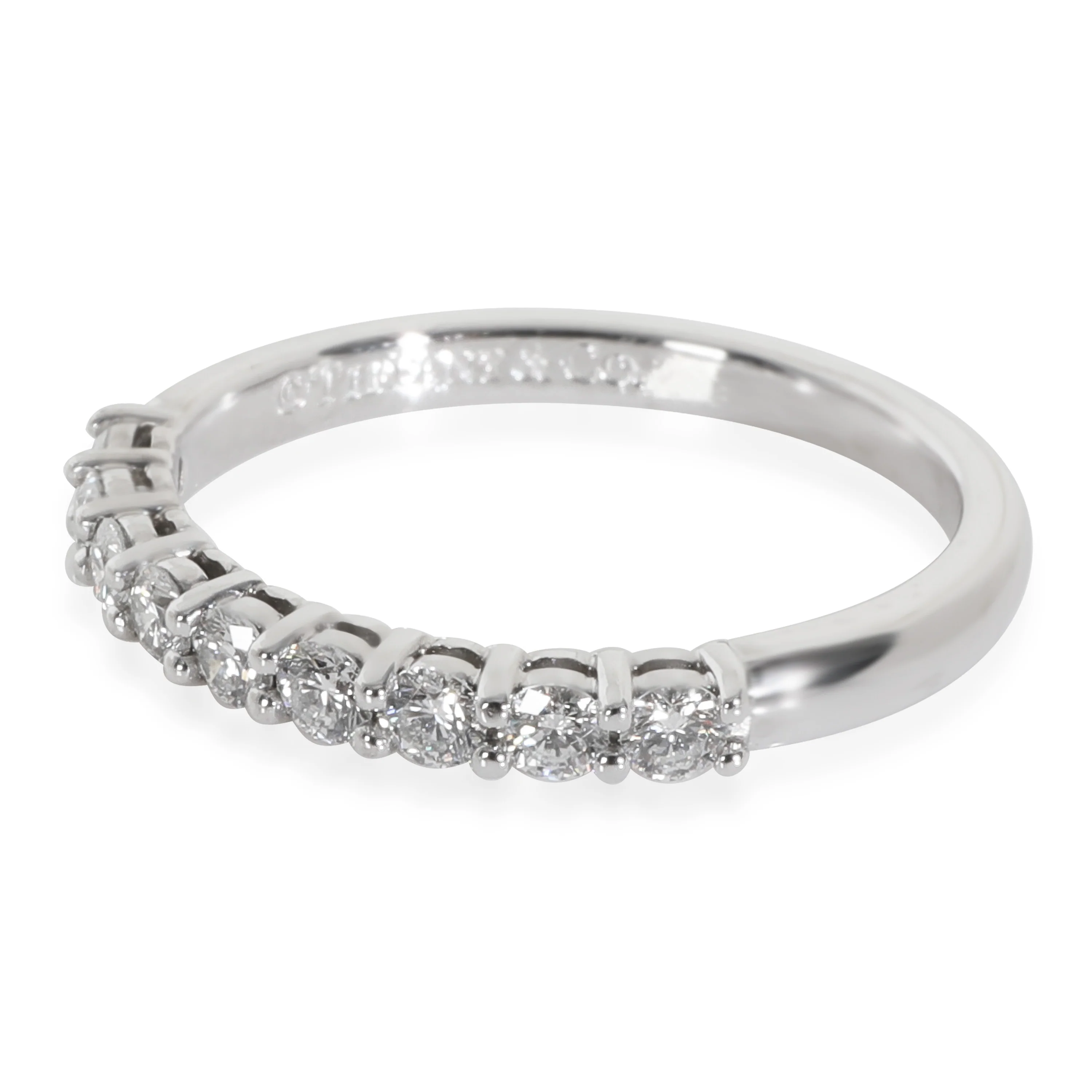 Platinum Diamond Tiffany Forever Band - Image 2