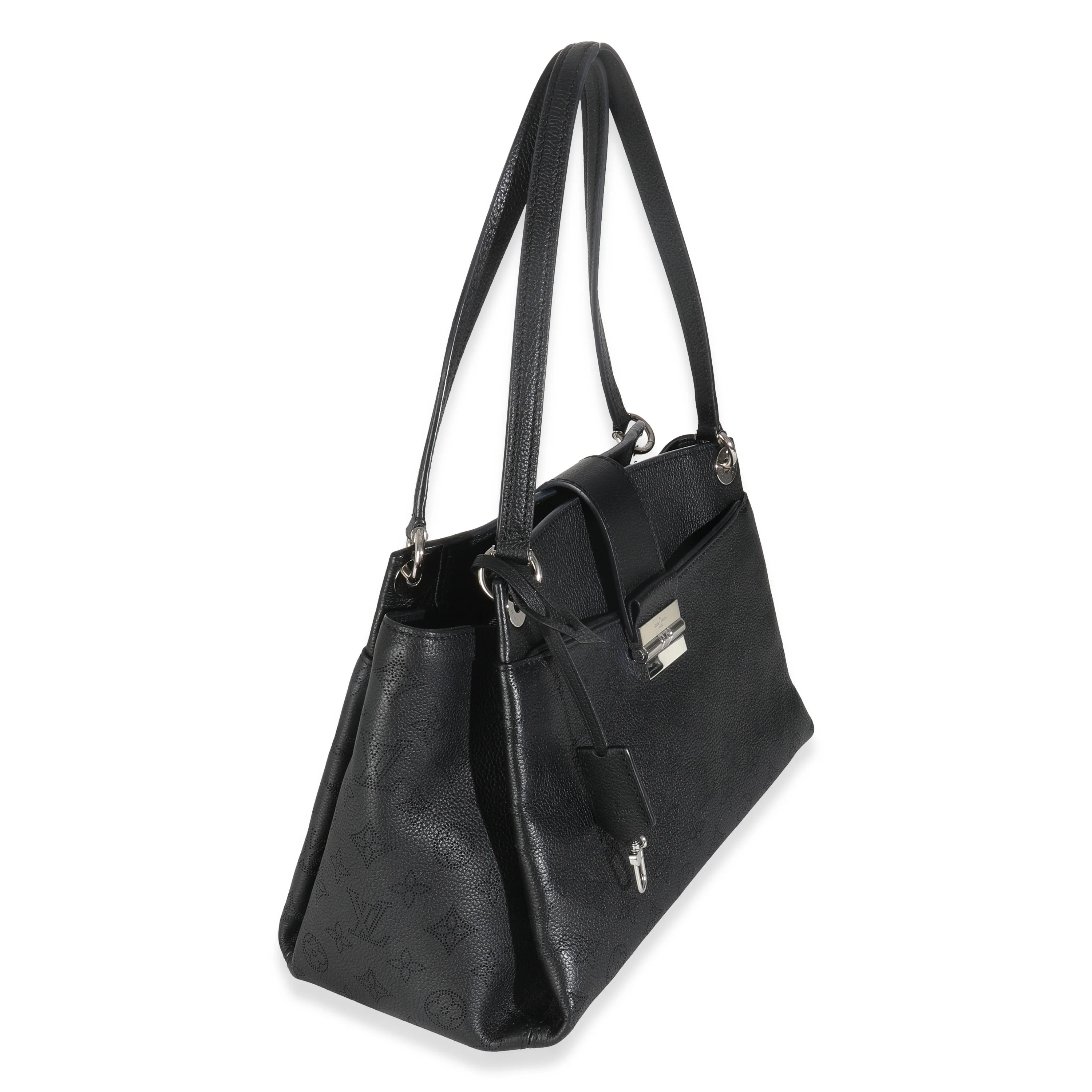 Black Monogram Mahina Sevres Bag - Image 3
