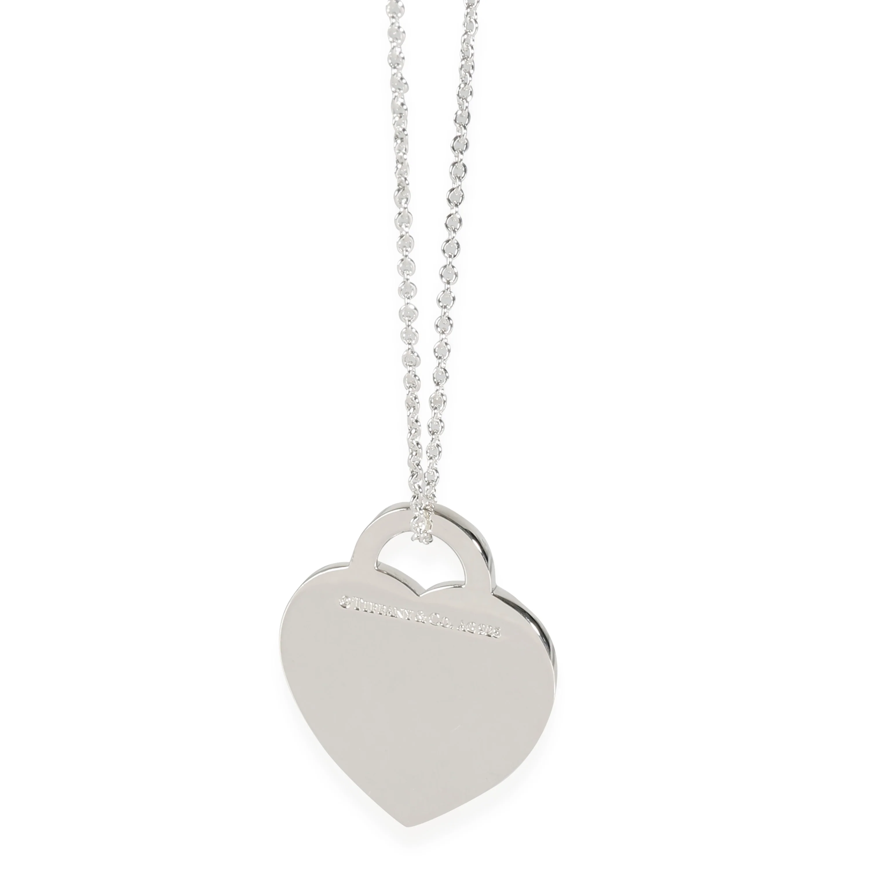 Sterling Silver Return To Tiffany Heart & Arrow Pendant - Image 3