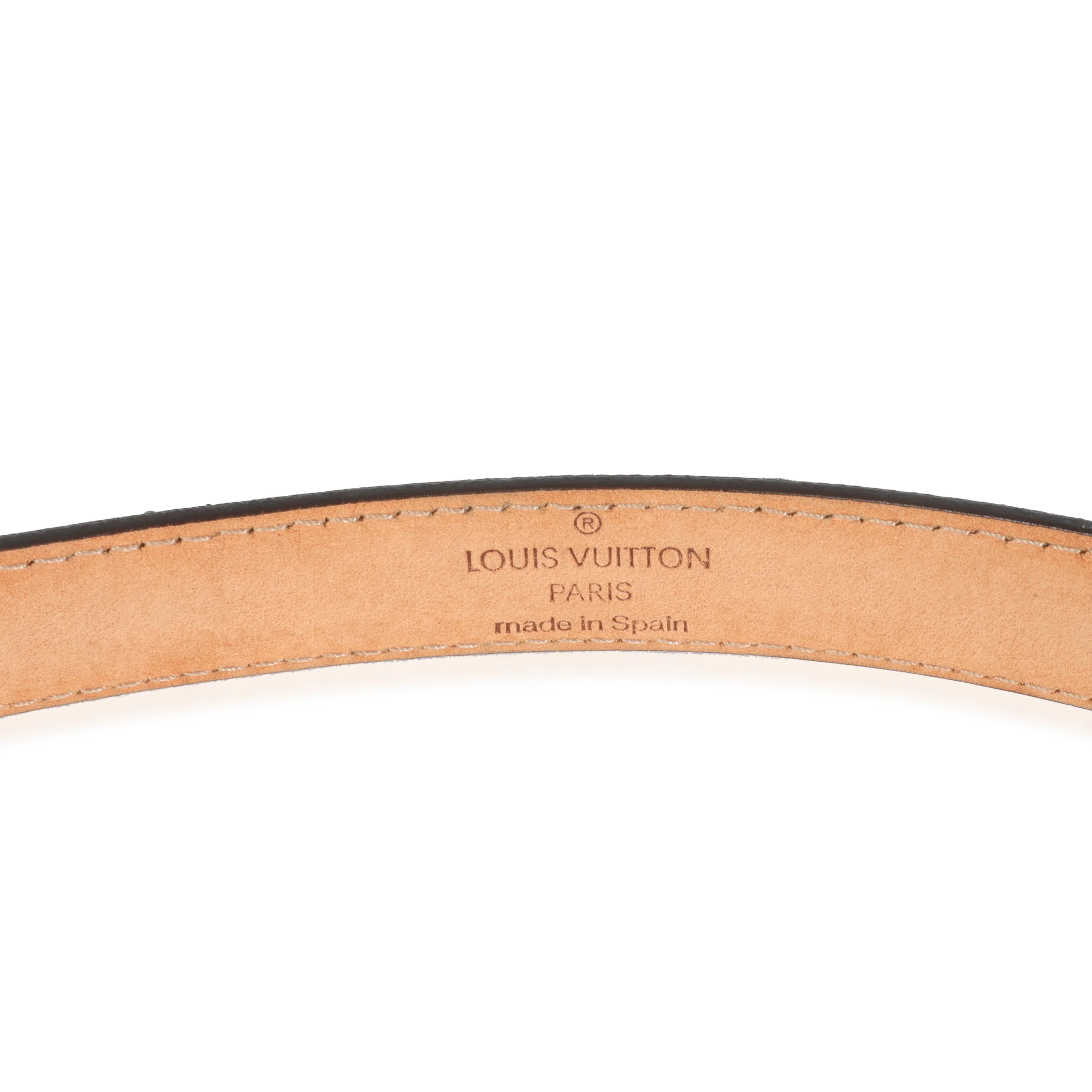 Monogram Canvas Gold Buckle Belt 90/36 - Image 4
