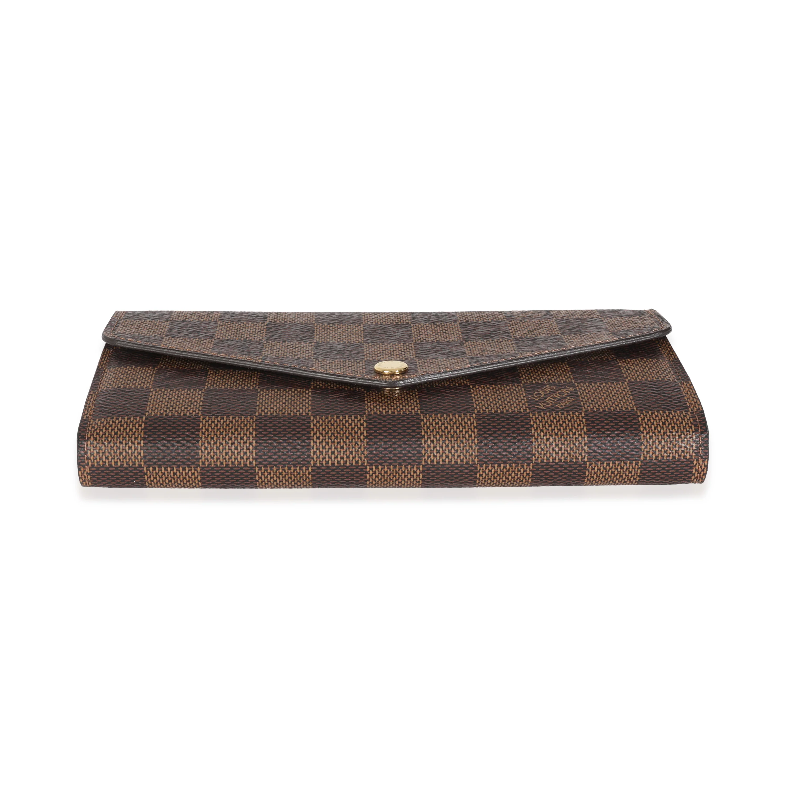 Damier Ebene Canvas Sarah Wallet - Image 5