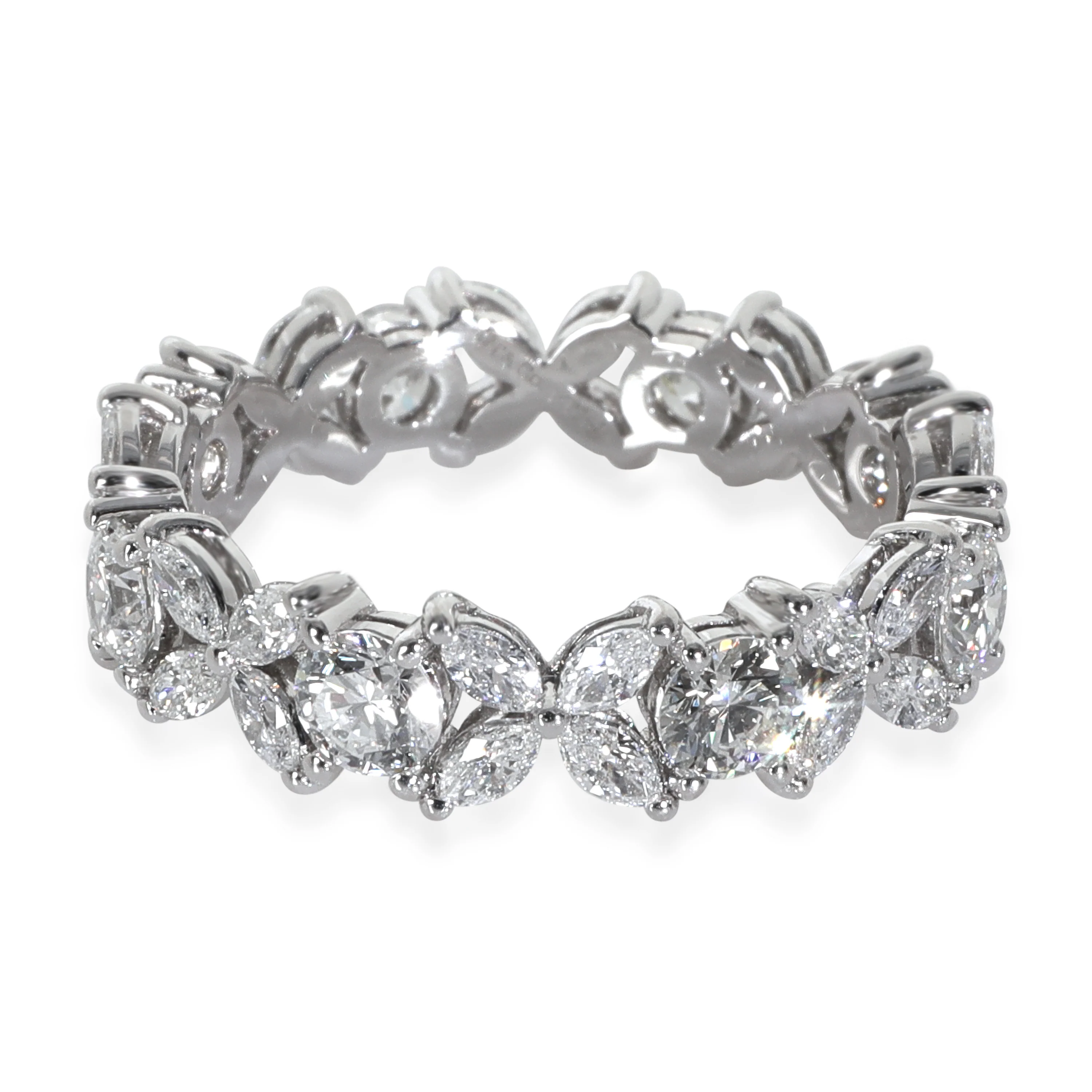 Platinum Diamond Victoria Ring