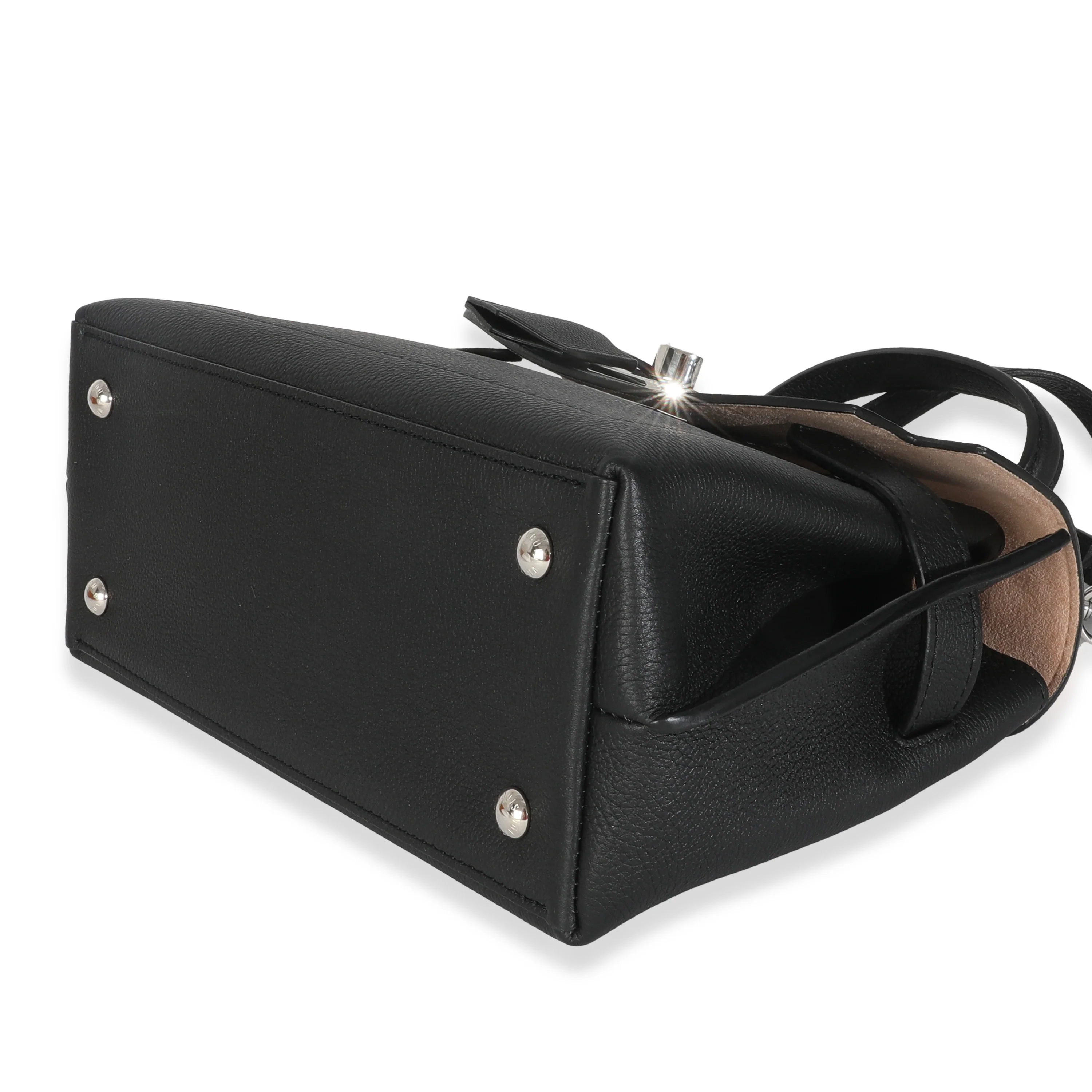 Black Calfskin Lockme Ever BB - Image 6