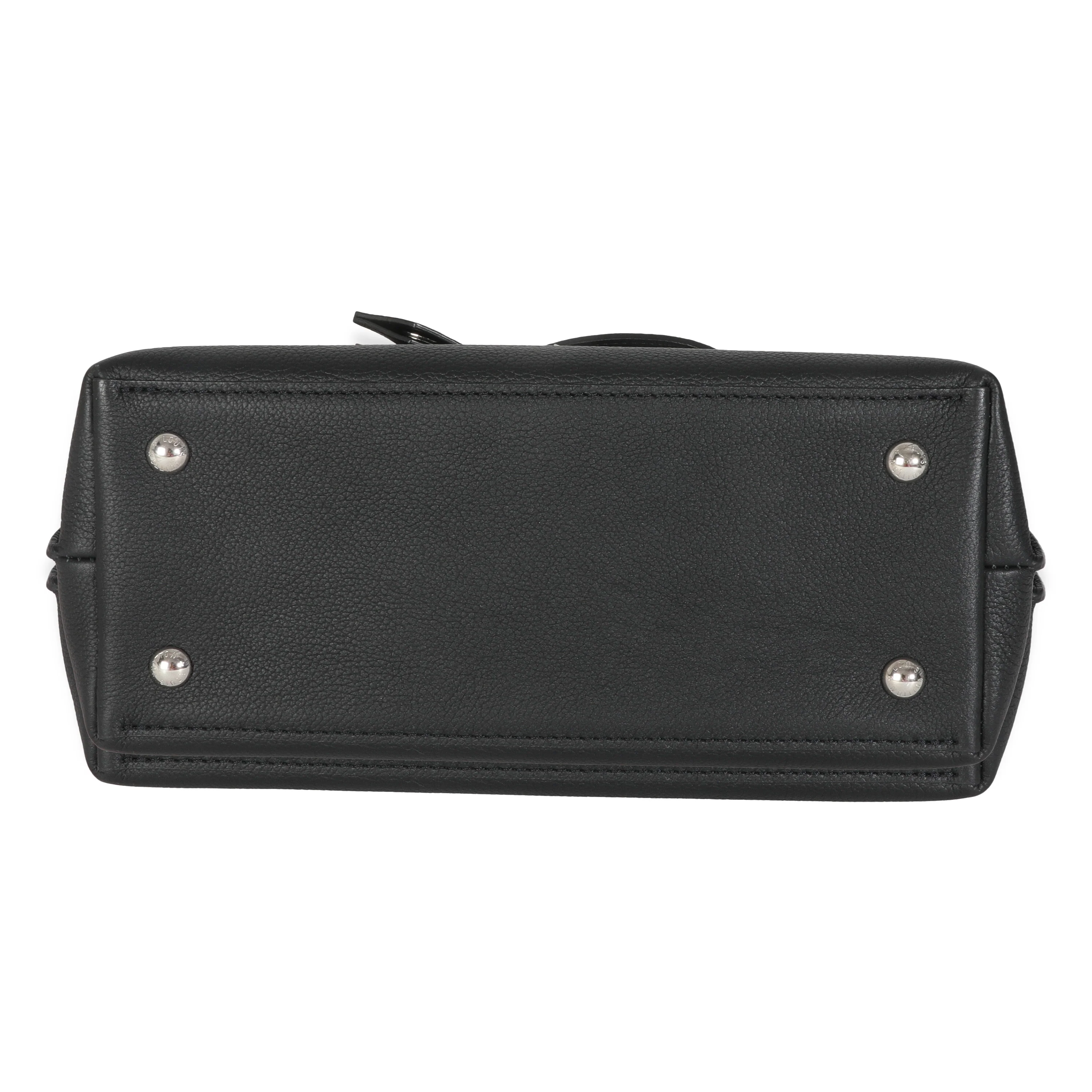 Black Calfskin Lockme Ever BB - Image 7