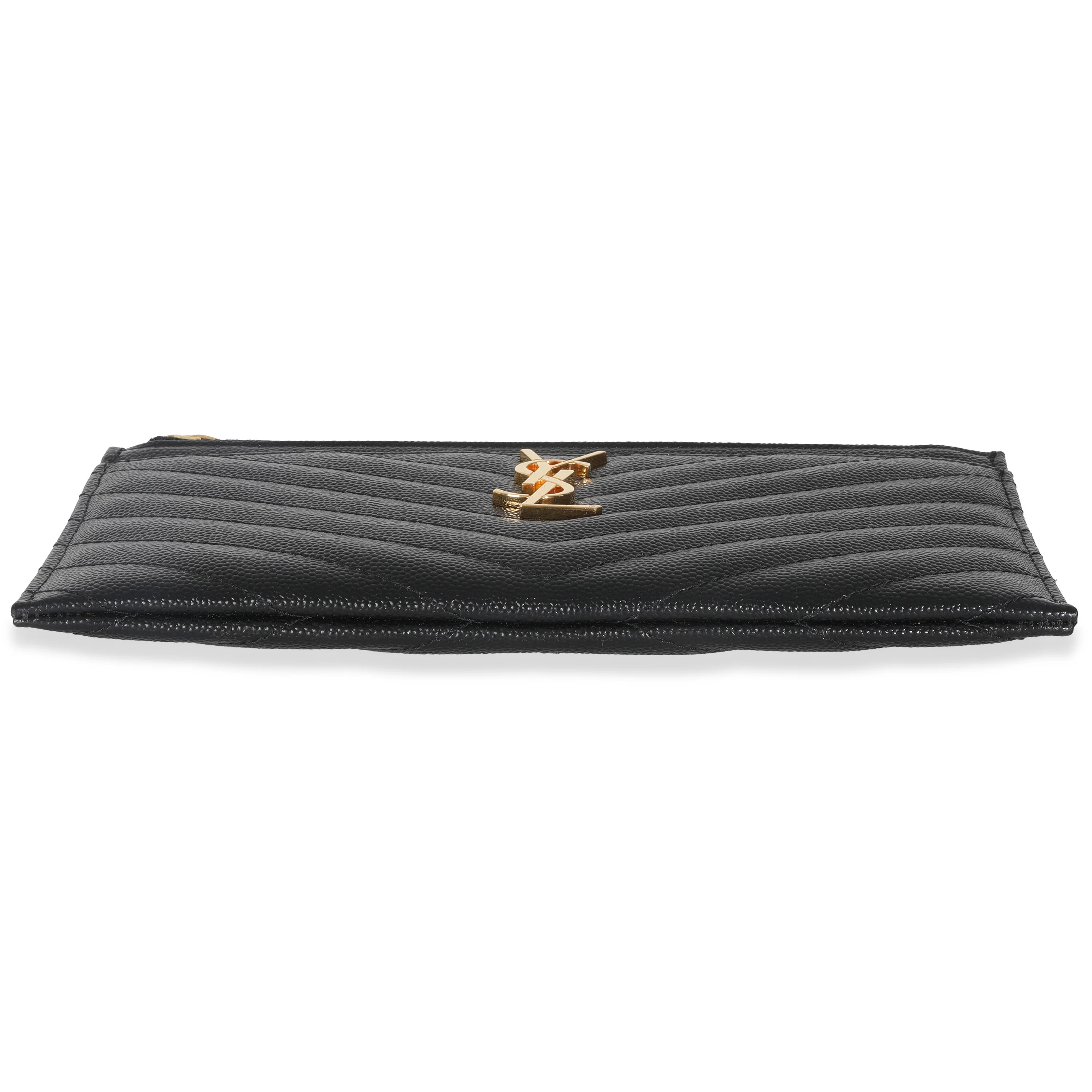 Black Grain De Poudre Bill Pouch - Image 5