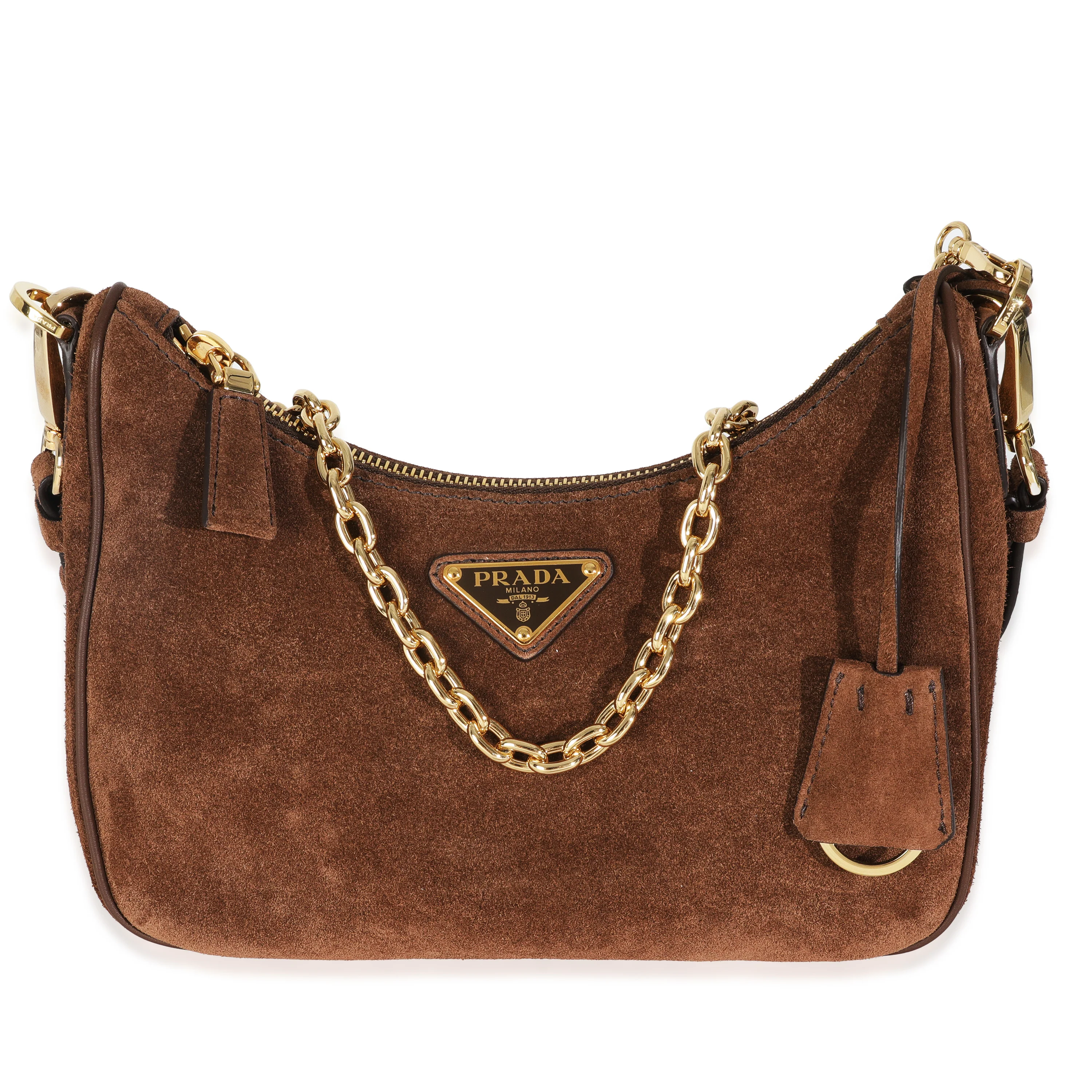 Scamosciato Suede Mini Re-Edition Shoulder Bag