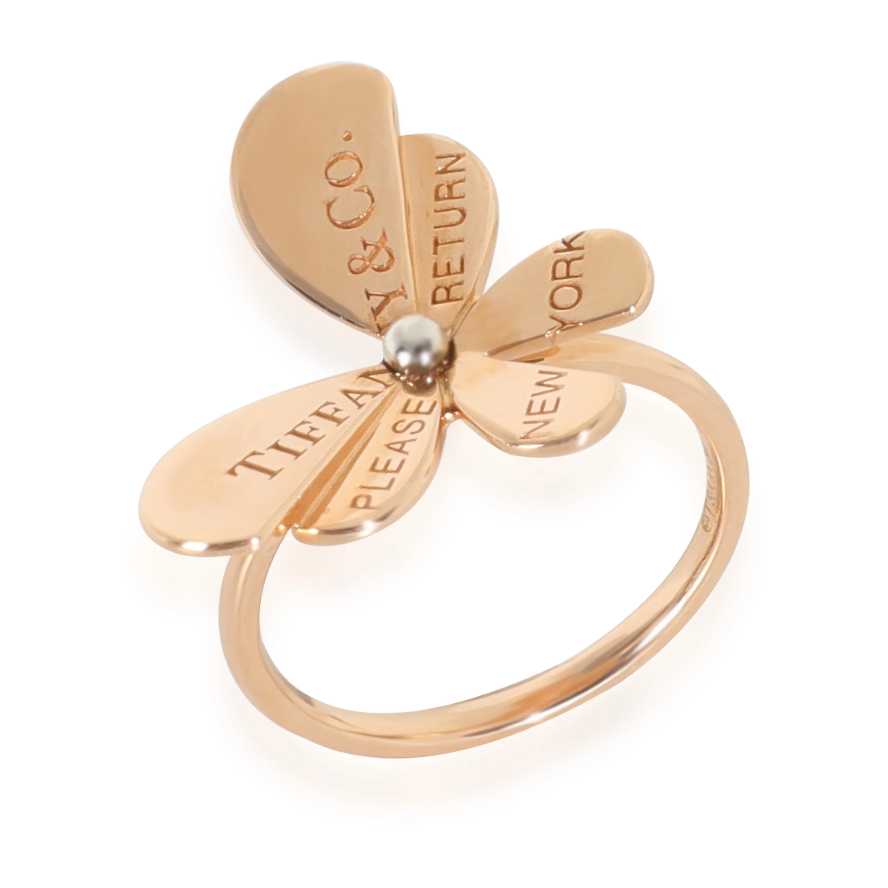 Rose Gold & Sterling Silver  Return To Tiffany Ring - Image 3