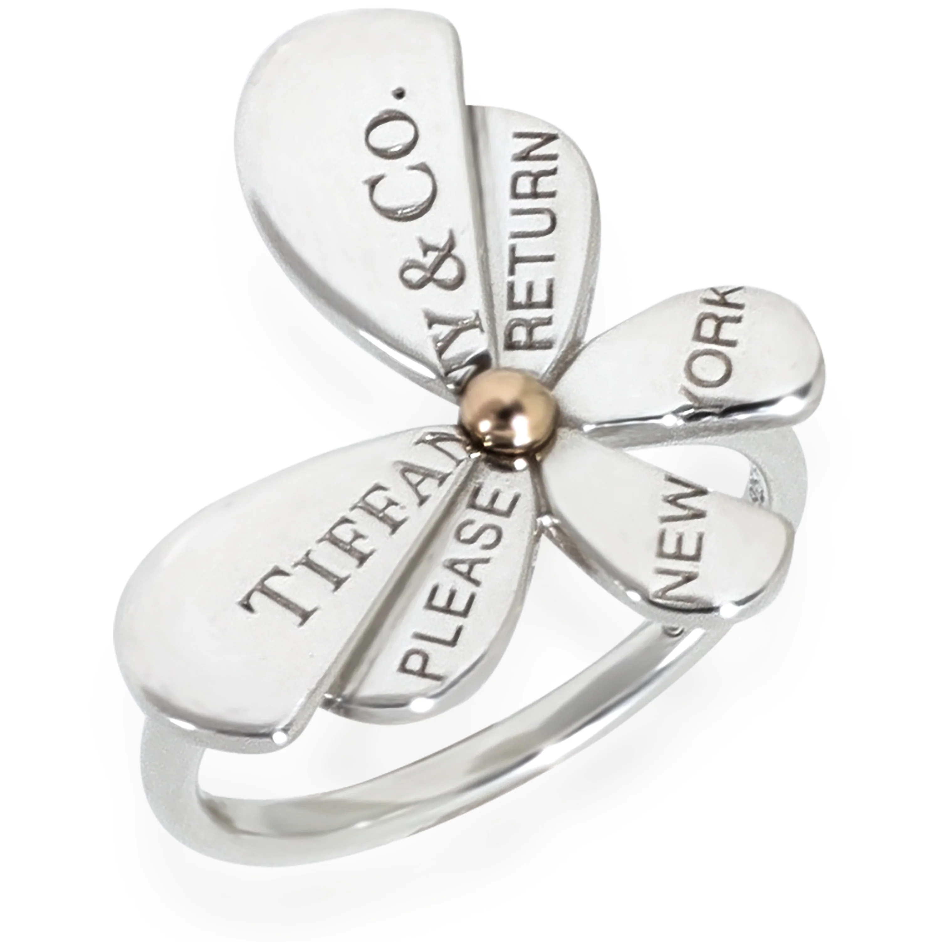 Rose Gold & Sterling Silver Return To Tiffany Ring - Image 3