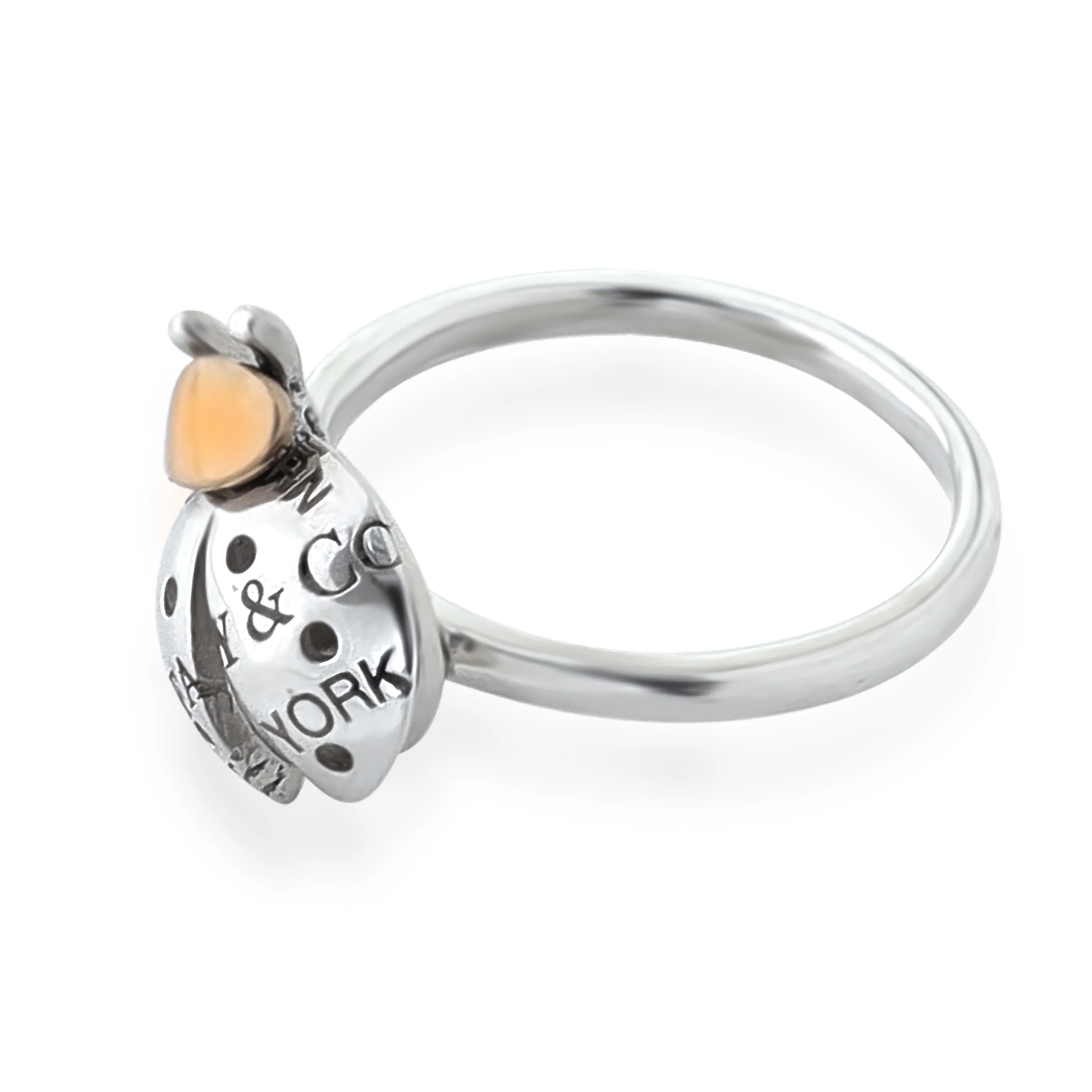 Rose Gold & Sterling Silver Return To Tiffany Ring - Image 2
