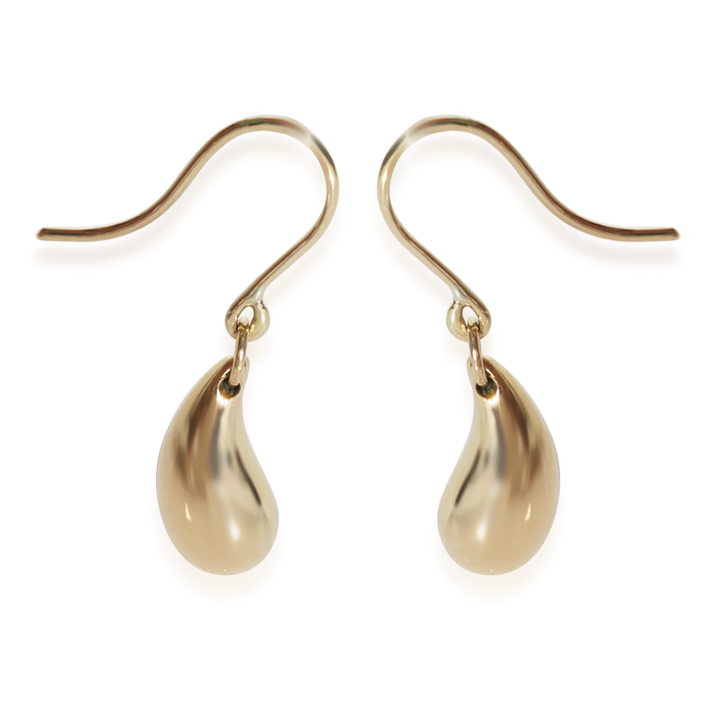 Yellow Gold  Elsa Peretti Teardrop Earrings - Image 2