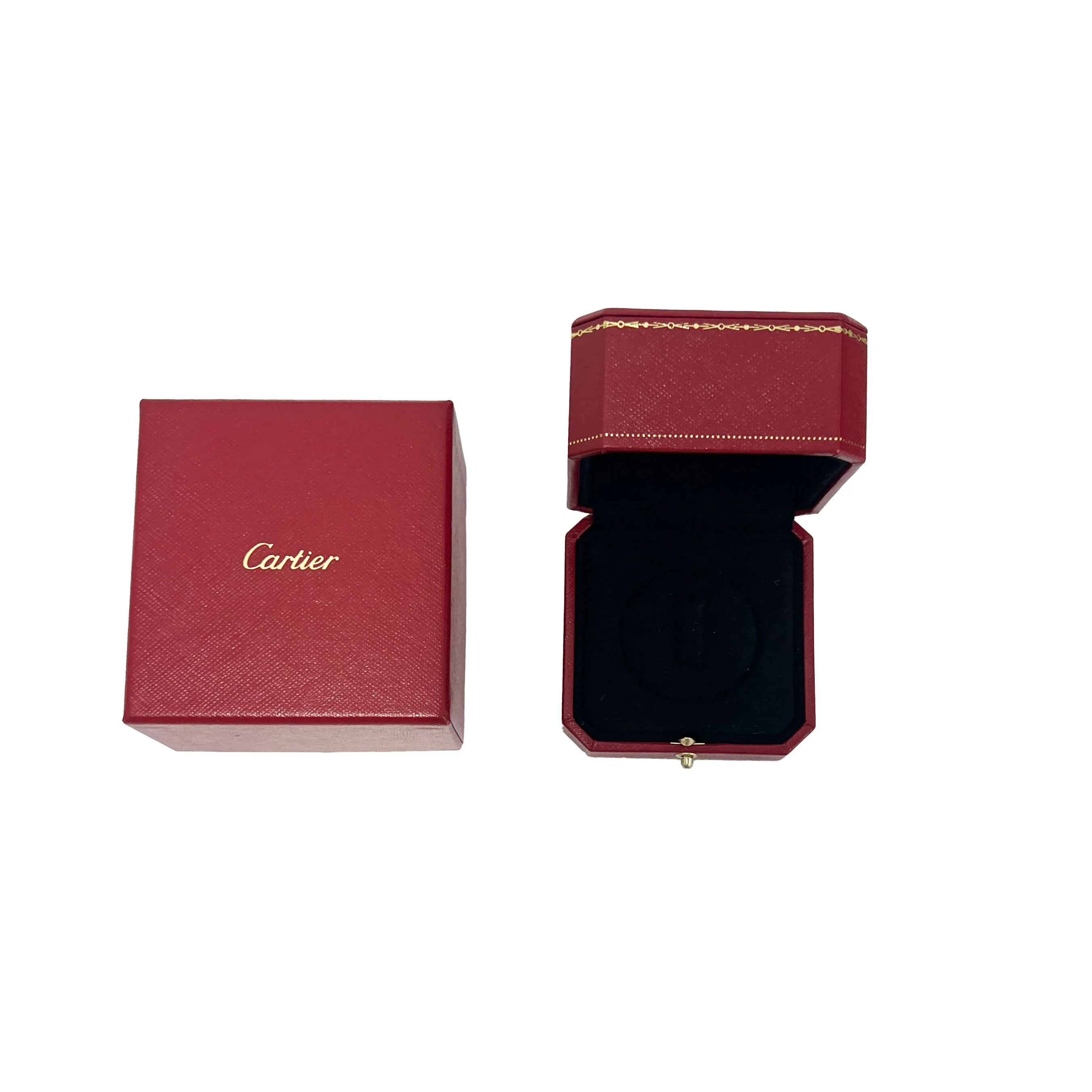 Yellow Gold  Love Ring - Image 4