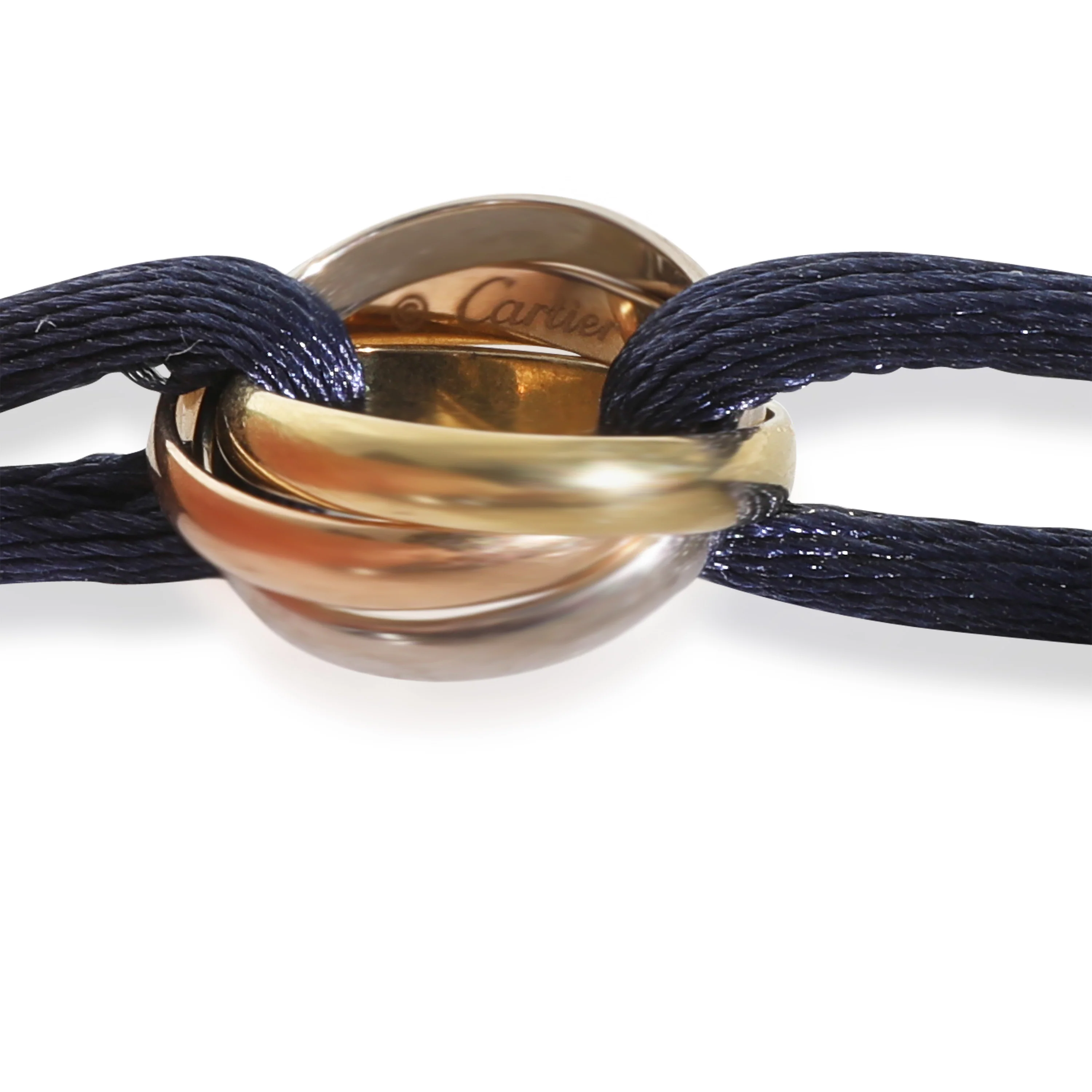 3-Tone Gold  Trinity Bracelet - Image 3