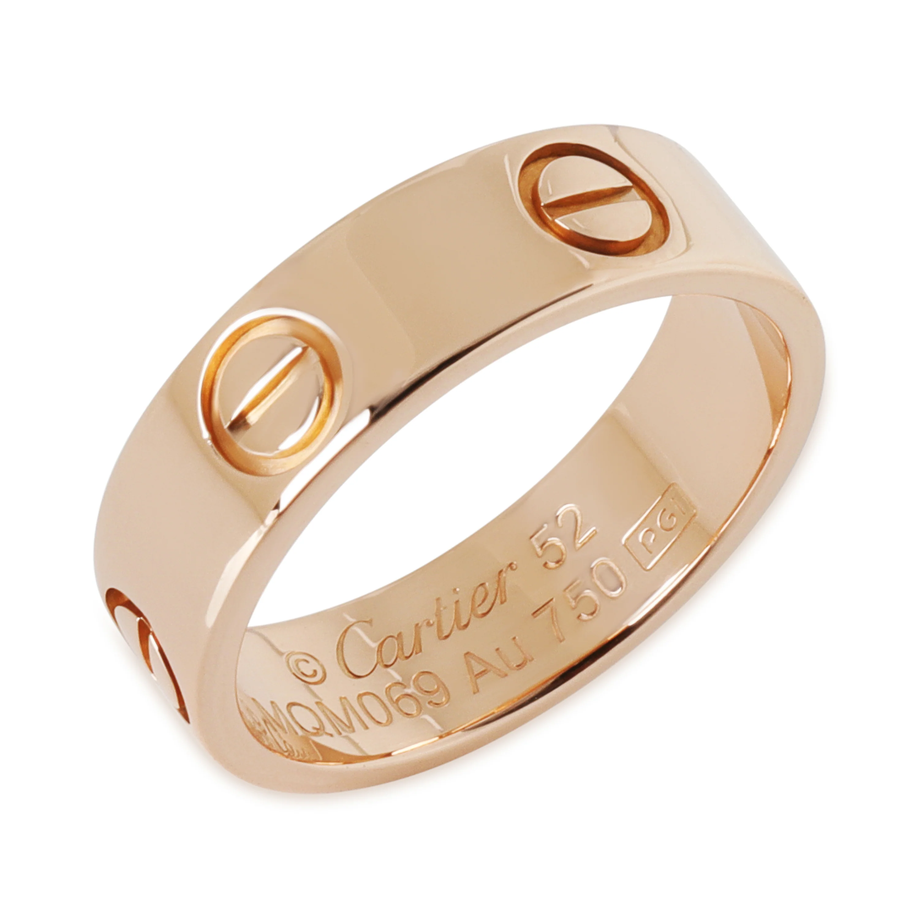 Rose Gold  Love Ring - Image 4