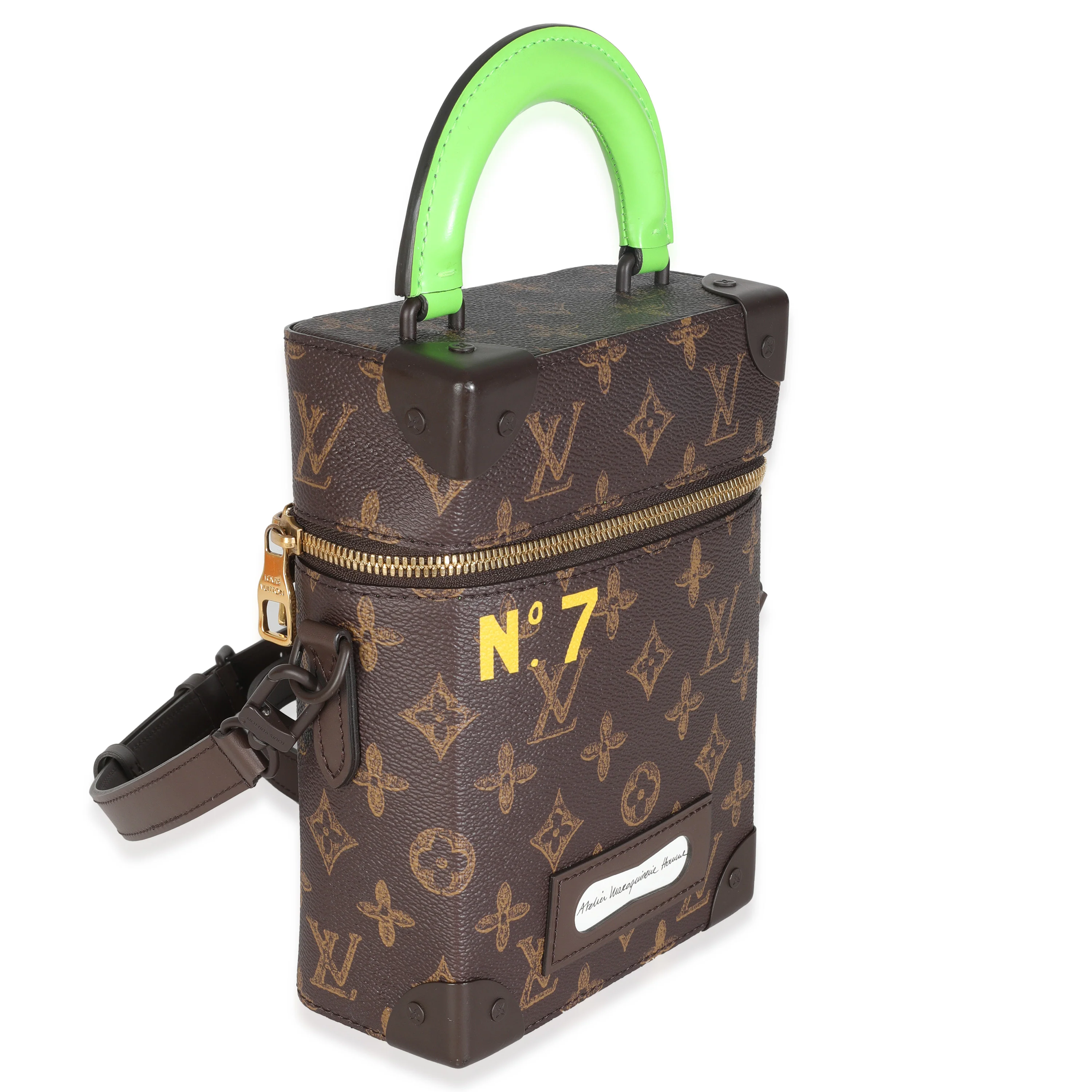 Monogram Canvas N°7 Vertical Box Trunk - Image 3