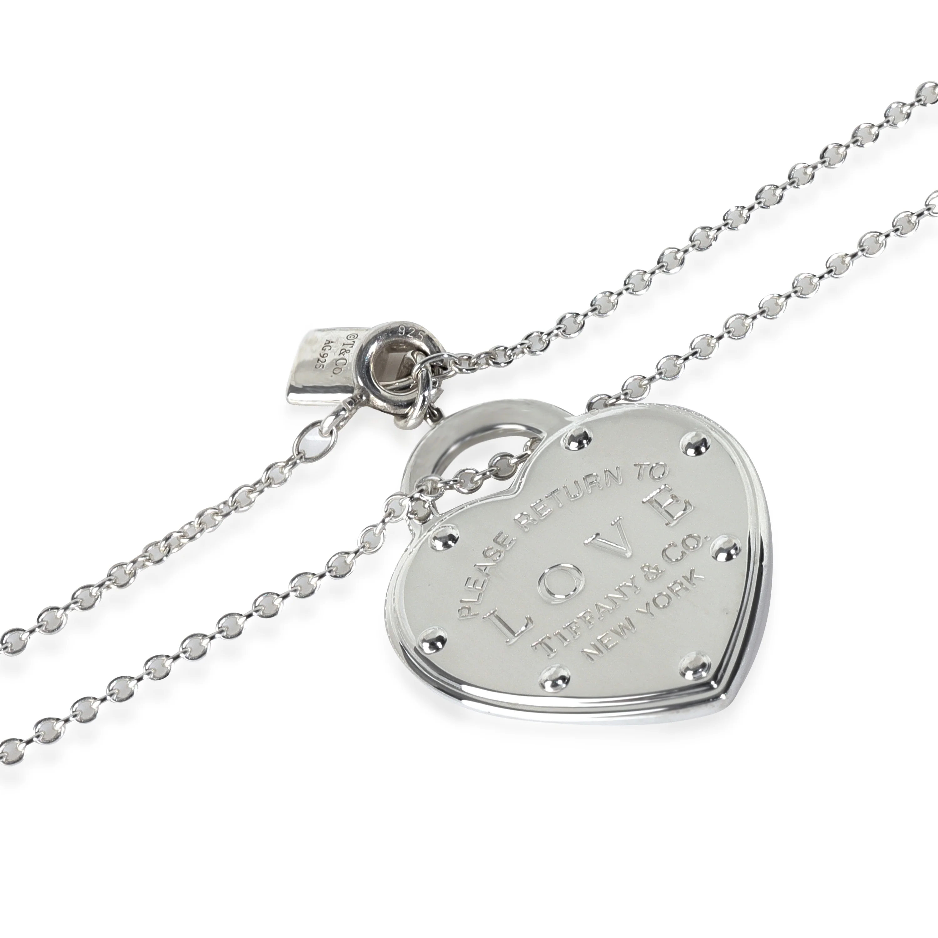 Sterling Silver  Return To Tiffany Pendant - Image 3