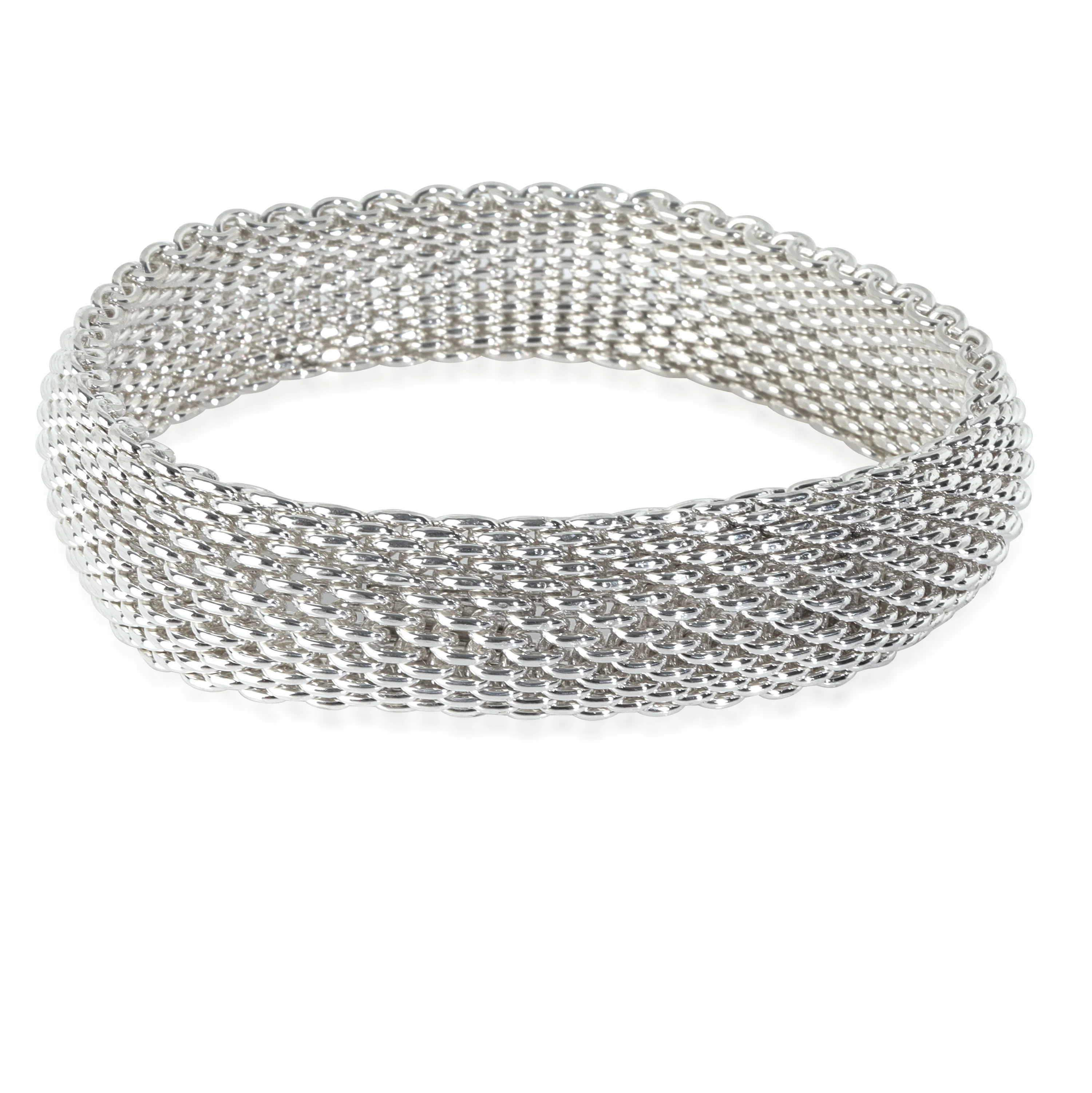 Sterling Silver Somerset Mesh Bracelet - Image 3