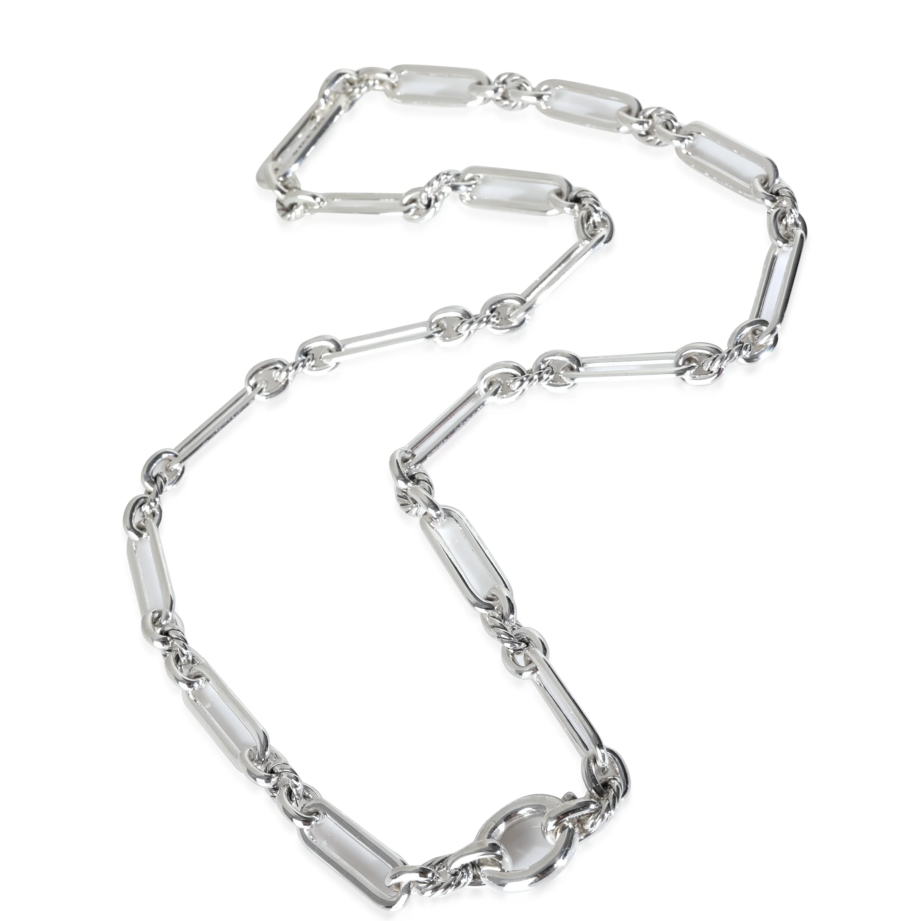 Sterling Silver  Lexington Link Necklace - Image 2