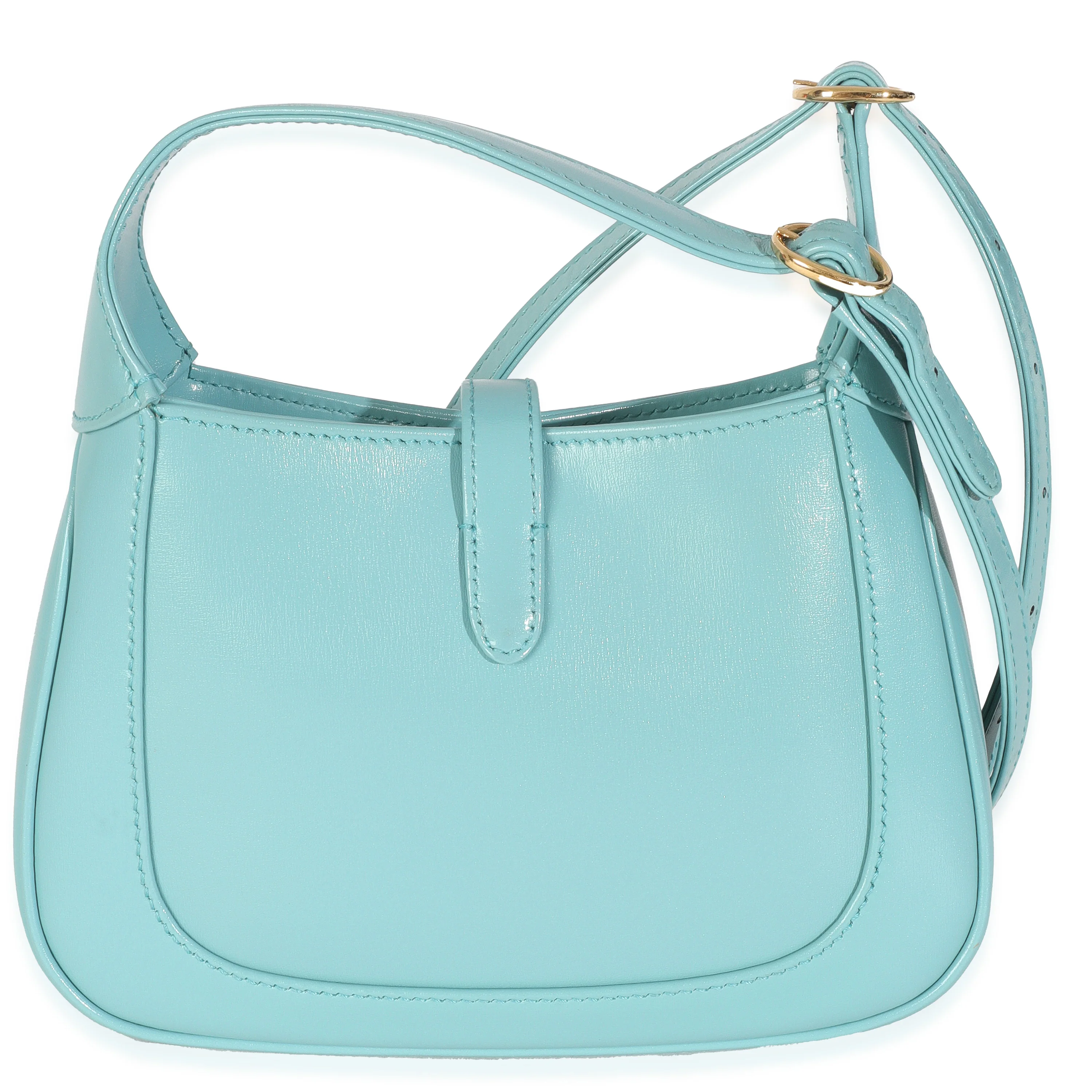 Dusty Azure Boarded Dyana Lux Calfskin Mini Jackie 1961 Hobo - Image 3