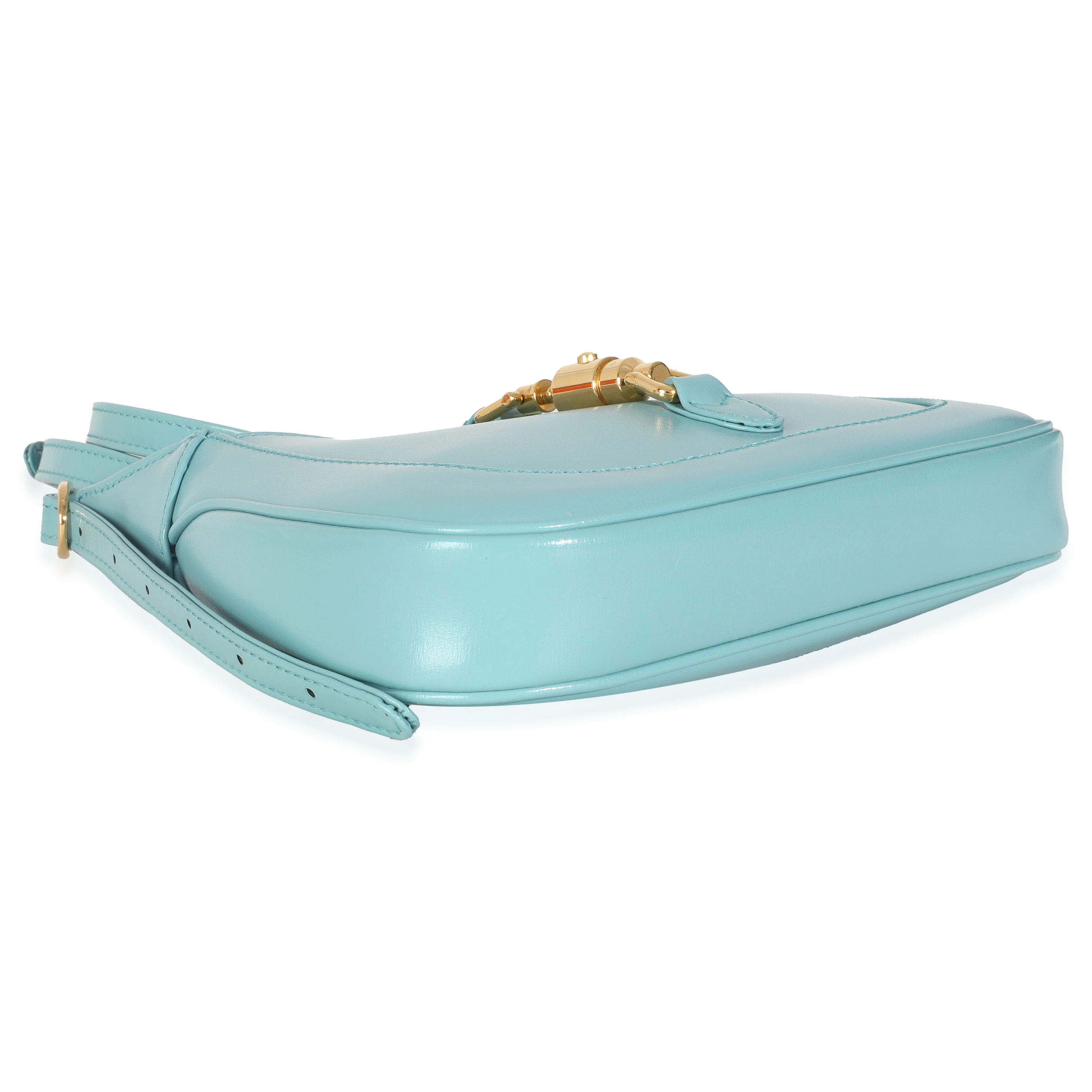 Dusty Azure Boarded Dyana Lux Calfskin Mini Jackie 1961 Hobo - Image 7