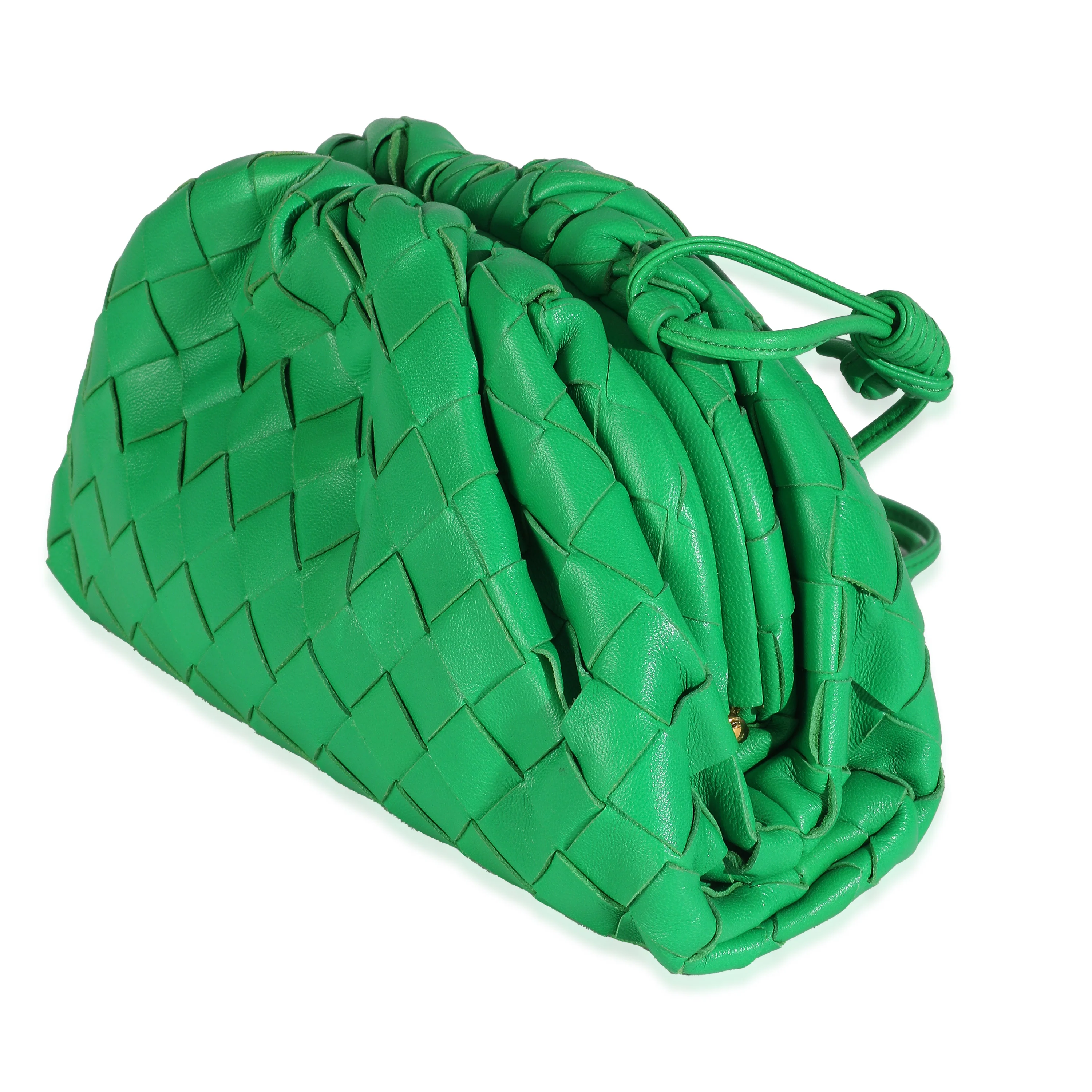 Parakeet Nappa Intrecciato The Mini Pouch - Image 2