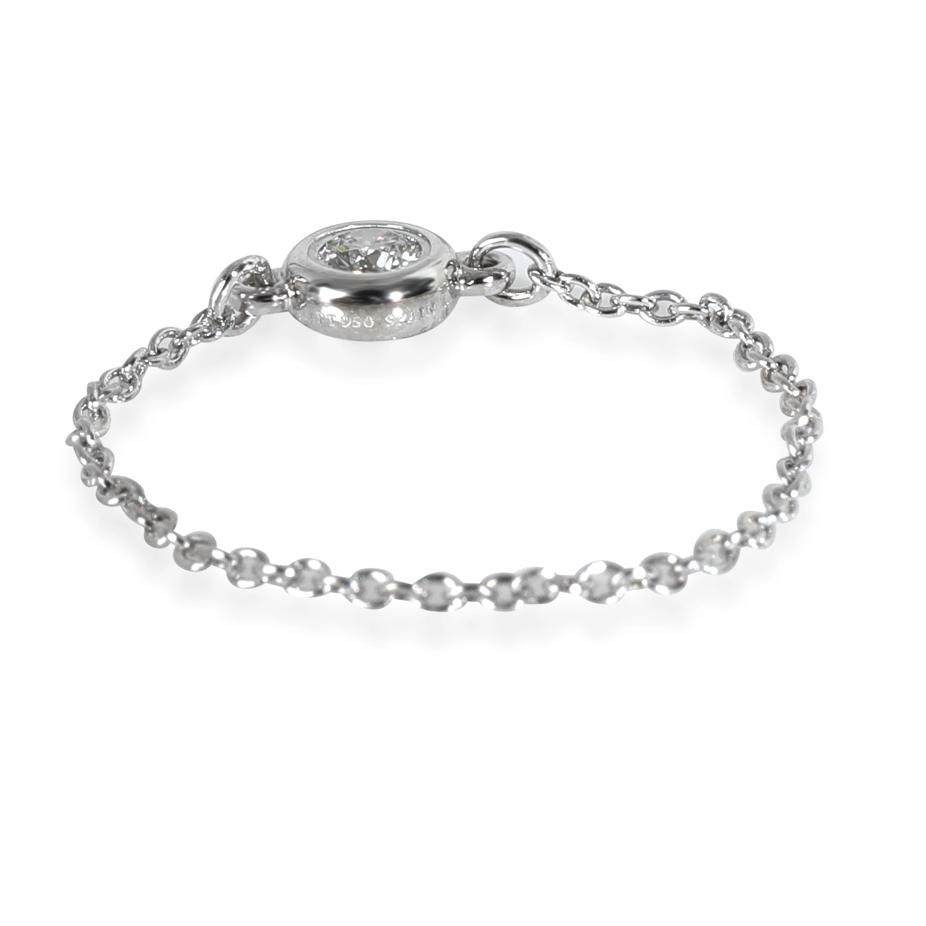 Platinum Diamond Elsa Peretti Diamonds By The Yard Ring - Image 3