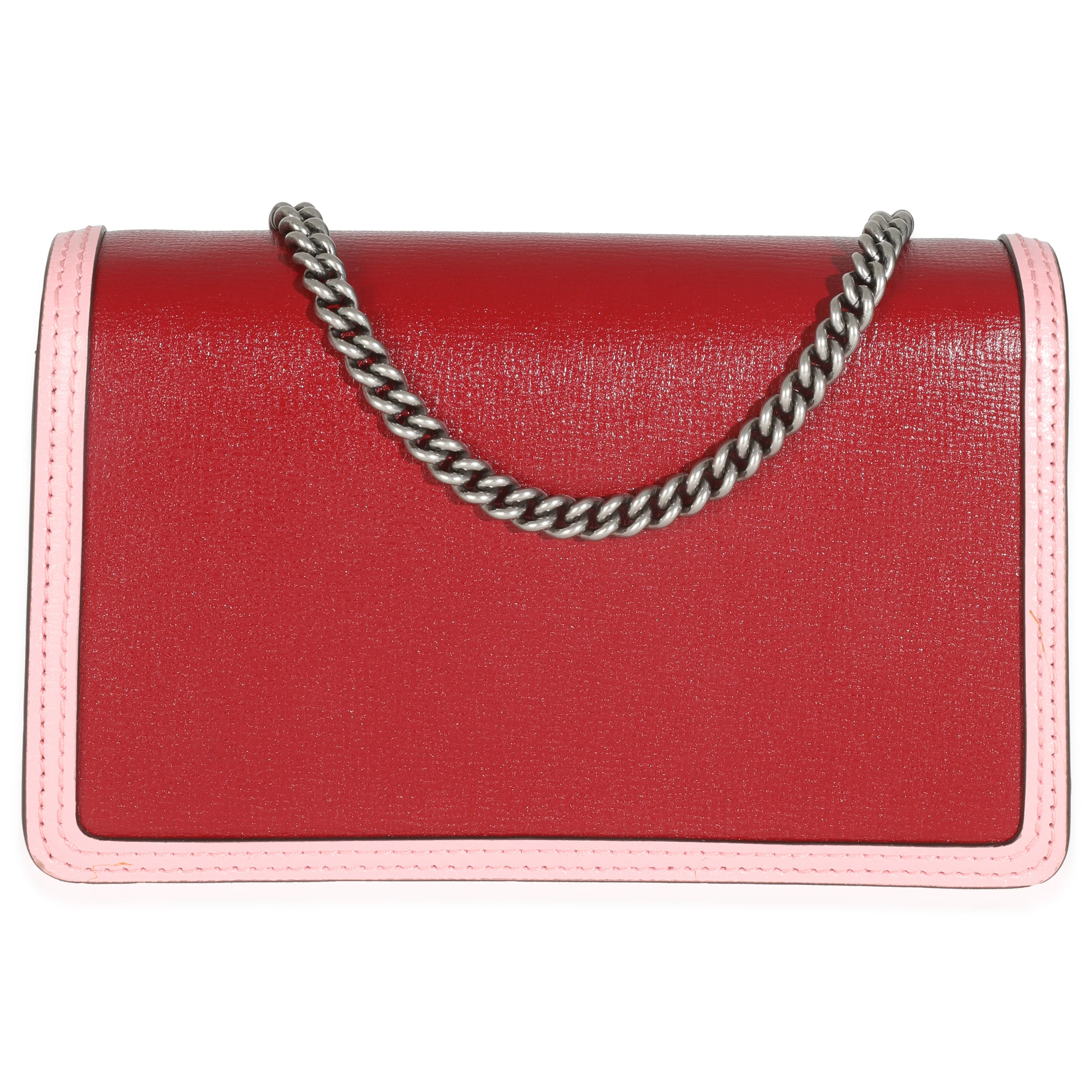 Pink Azalea Calfskin Enamel Super Mini Dionysus - Image 4