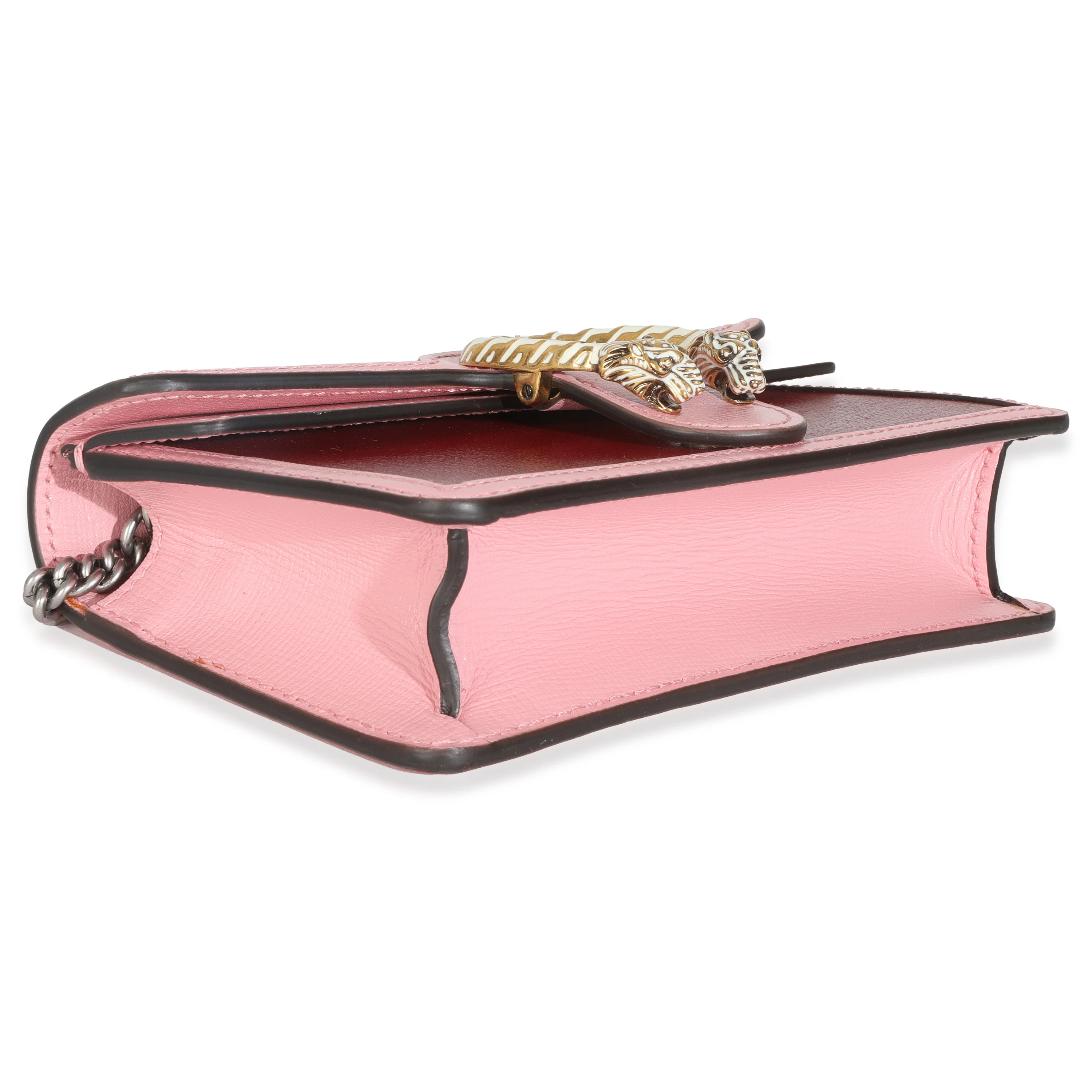 Pink Azalea Calfskin Enamel Super Mini Dionysus - Image 6