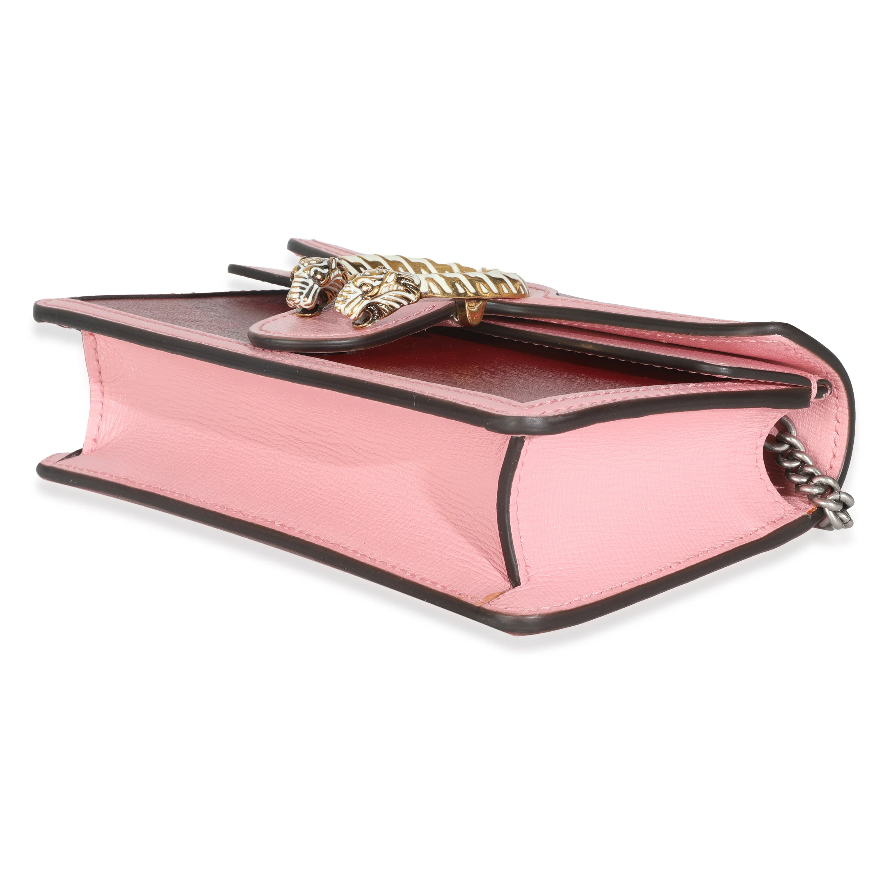 Pink Azalea Calfskin Enamel Super Mini Dionysus - Image 7