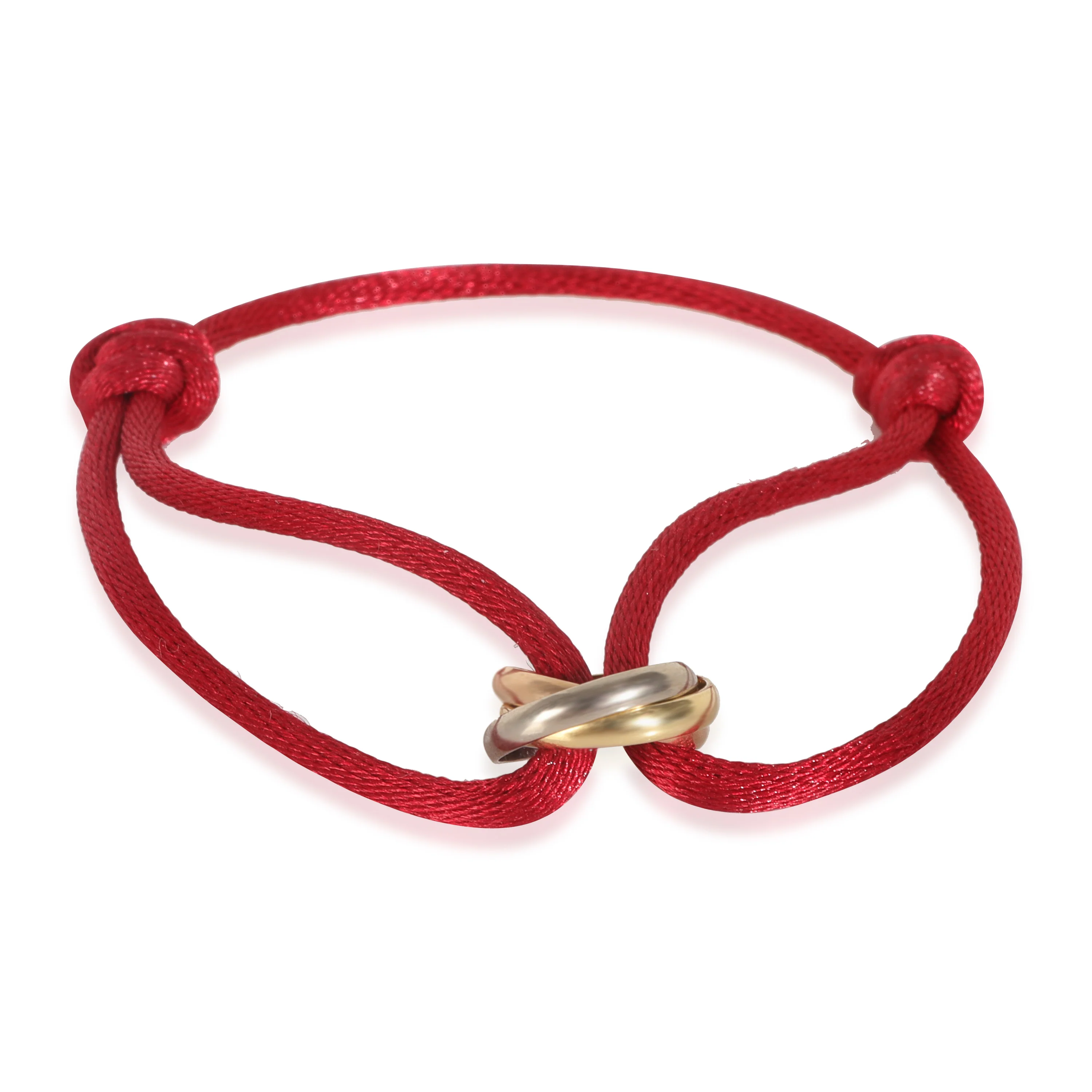 3-Tone Gold Trinity Bracelet