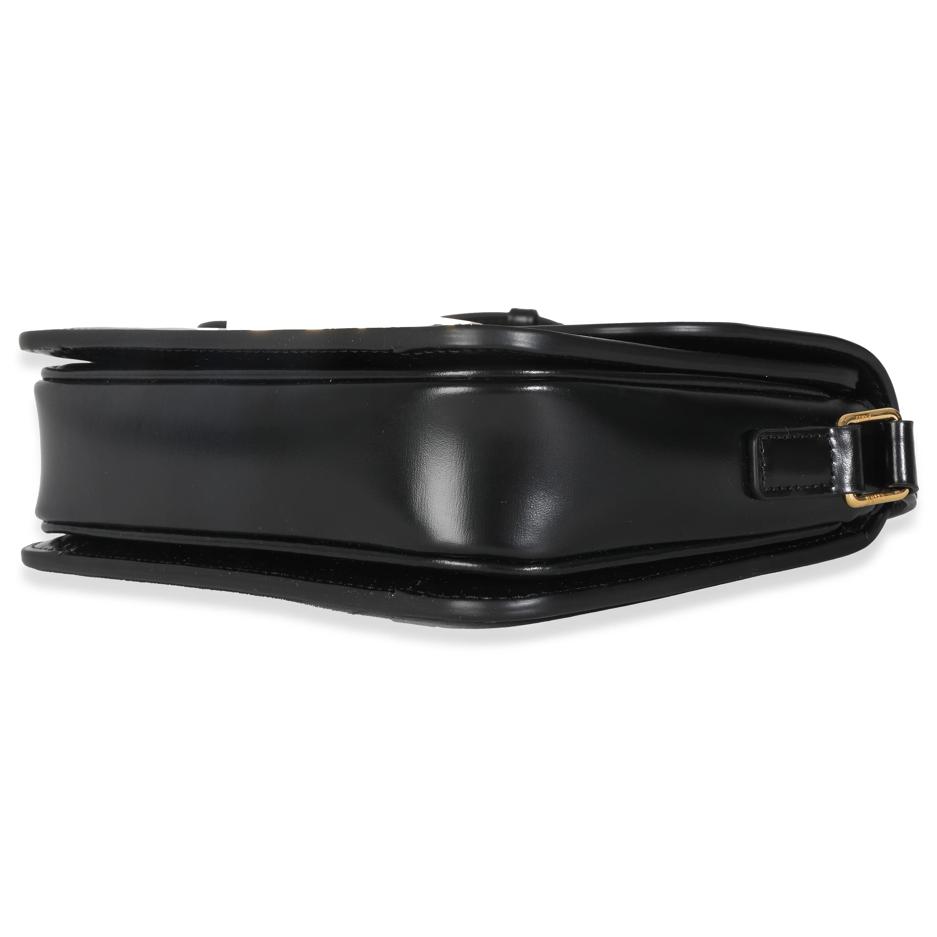 Black Shiny Calfskin Teen Triomphe Bag - Image 4