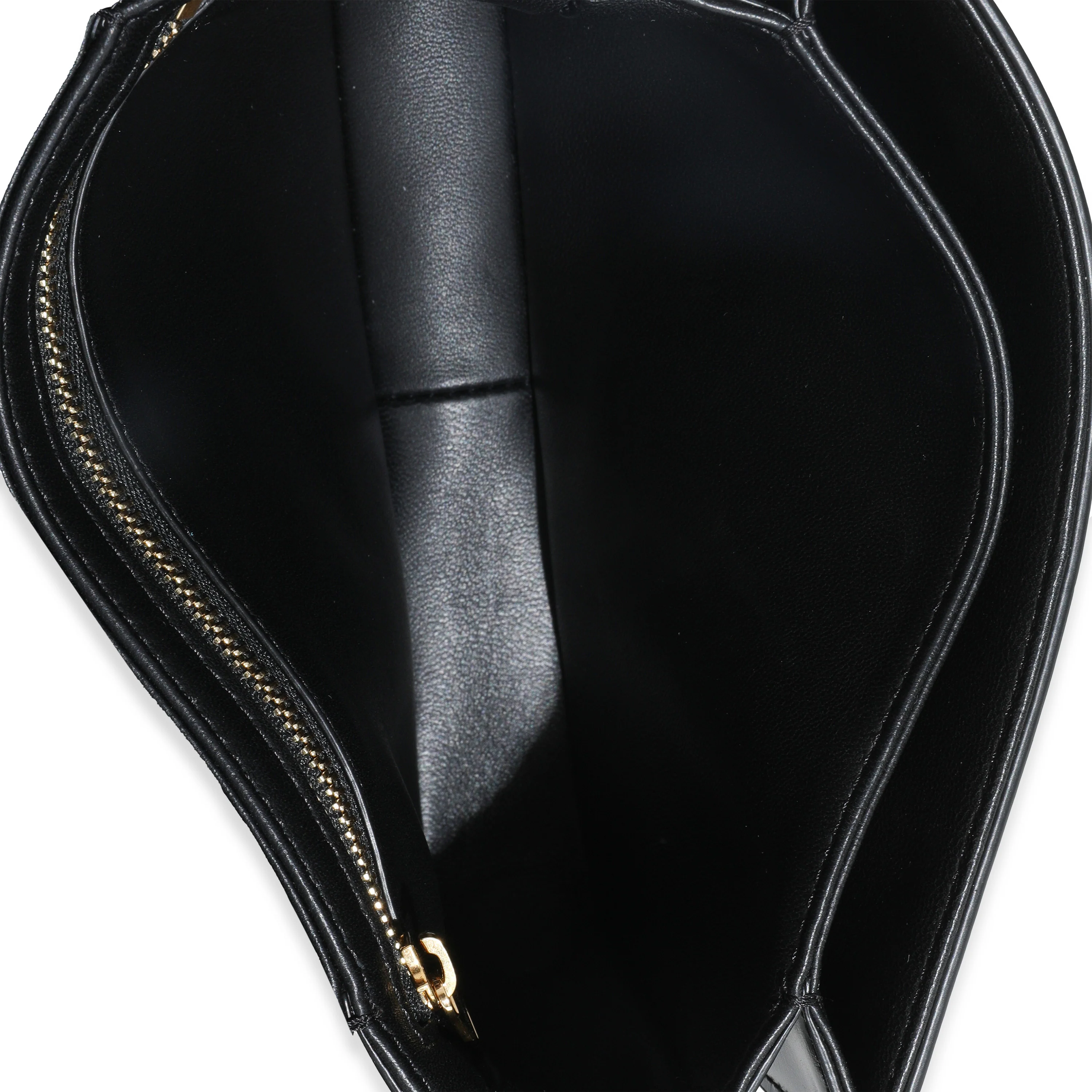 Black Shiny Calfskin Teen Triomphe Bag - Image 7