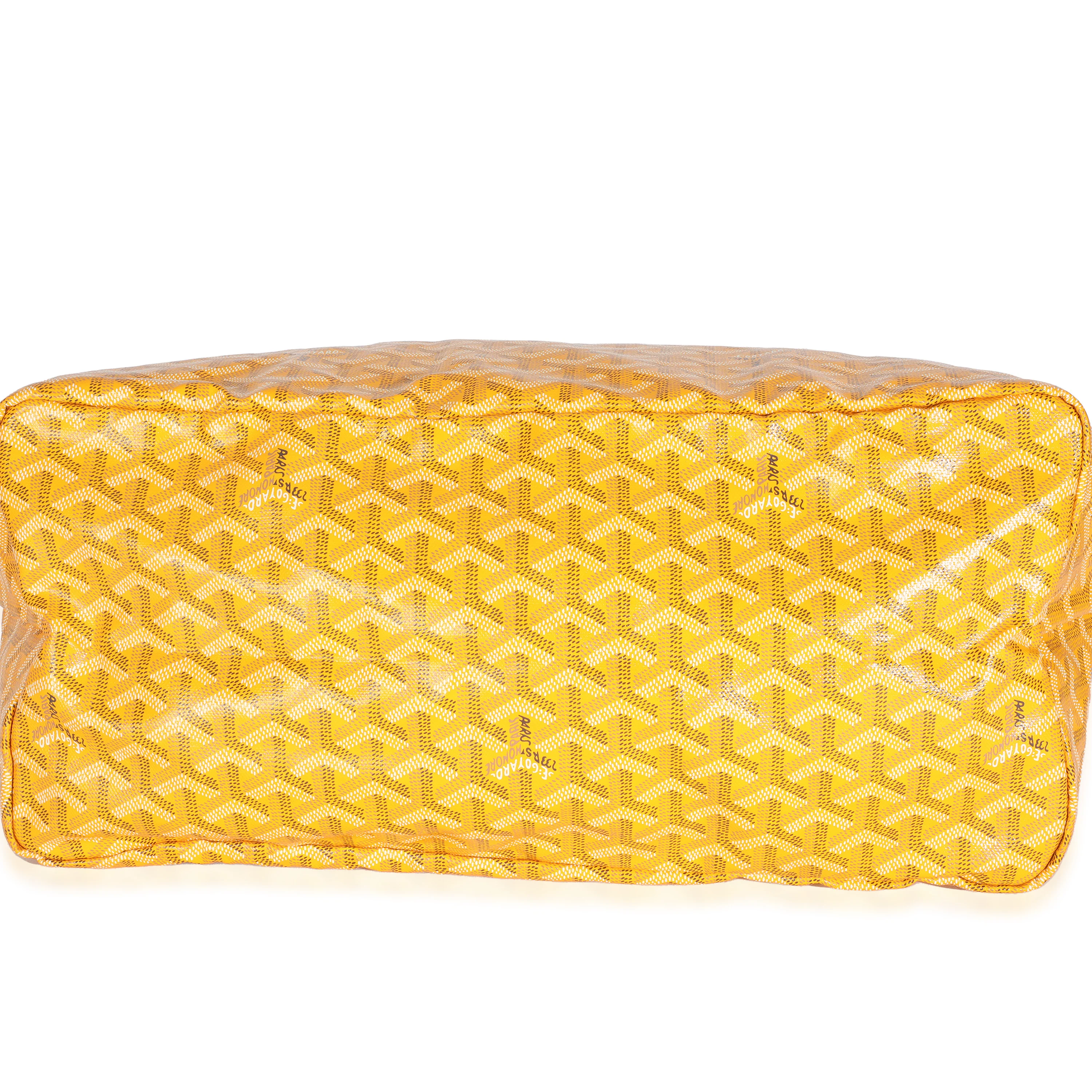 Yellow Goyardine Canvas Saint Louis GM - Image 5