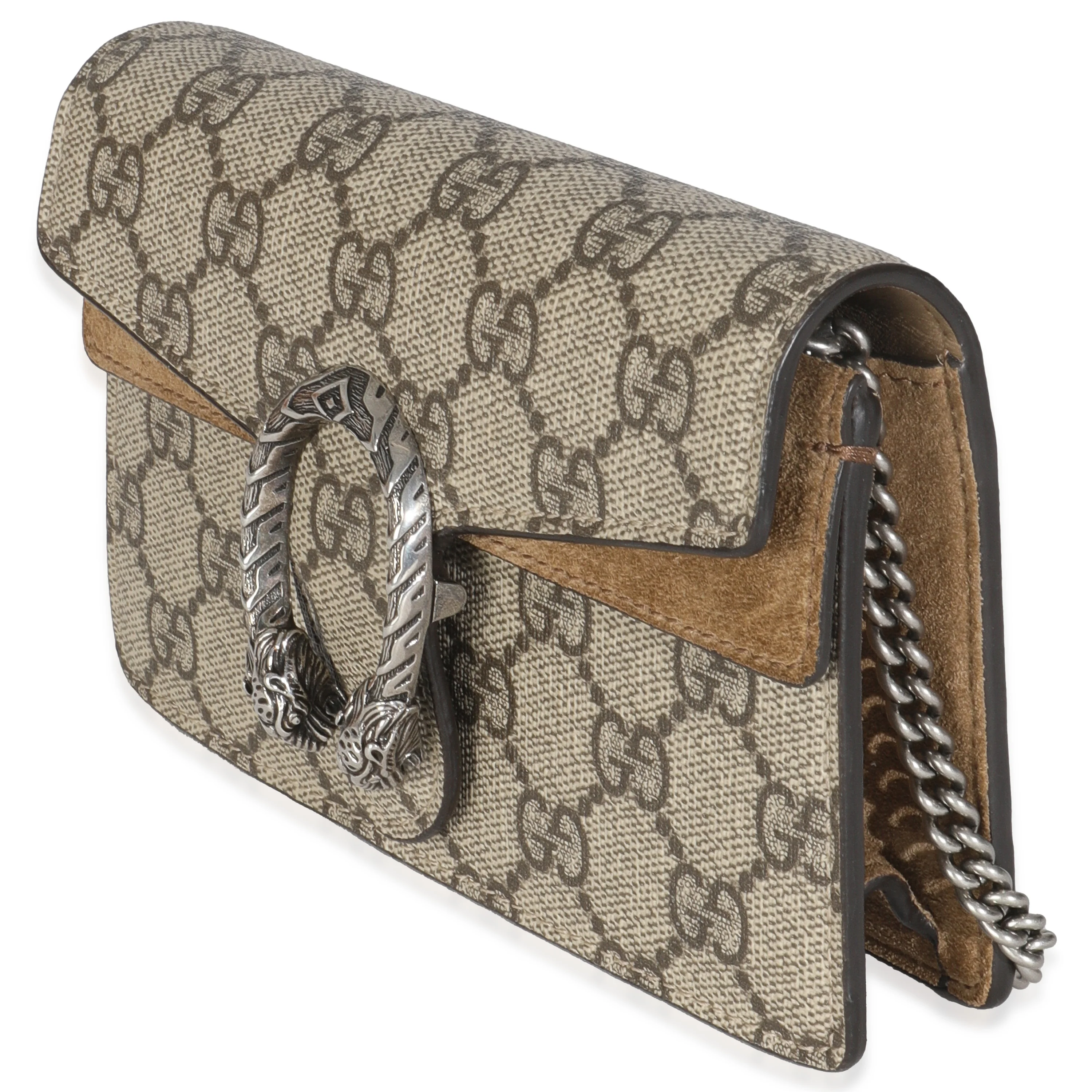 Beige GG Supreme Canvas Super Mini Dionysus - Image 2